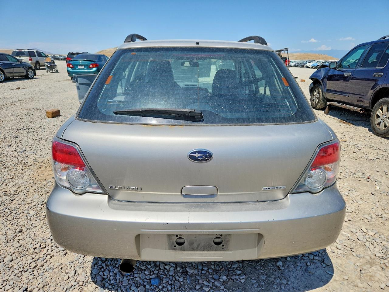 2006 Subaru Impreza Серый vin: JF1GG67606G812525