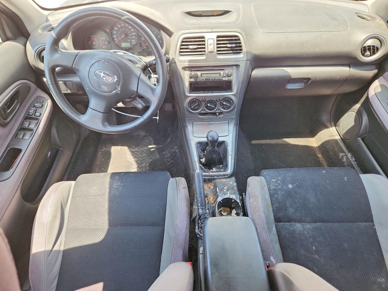 2006 Subaru Impreza Серый vin: JF1GG67606G812525