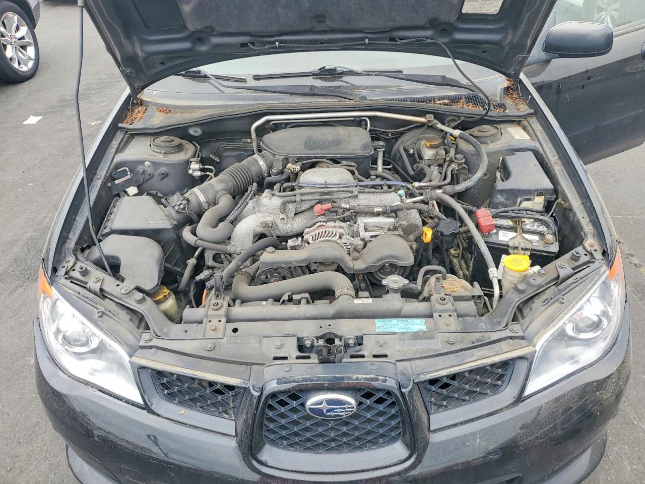 2006 Subaru Impreza 2.5i Sports Wagon Черный vin: JF1GG67606H814611