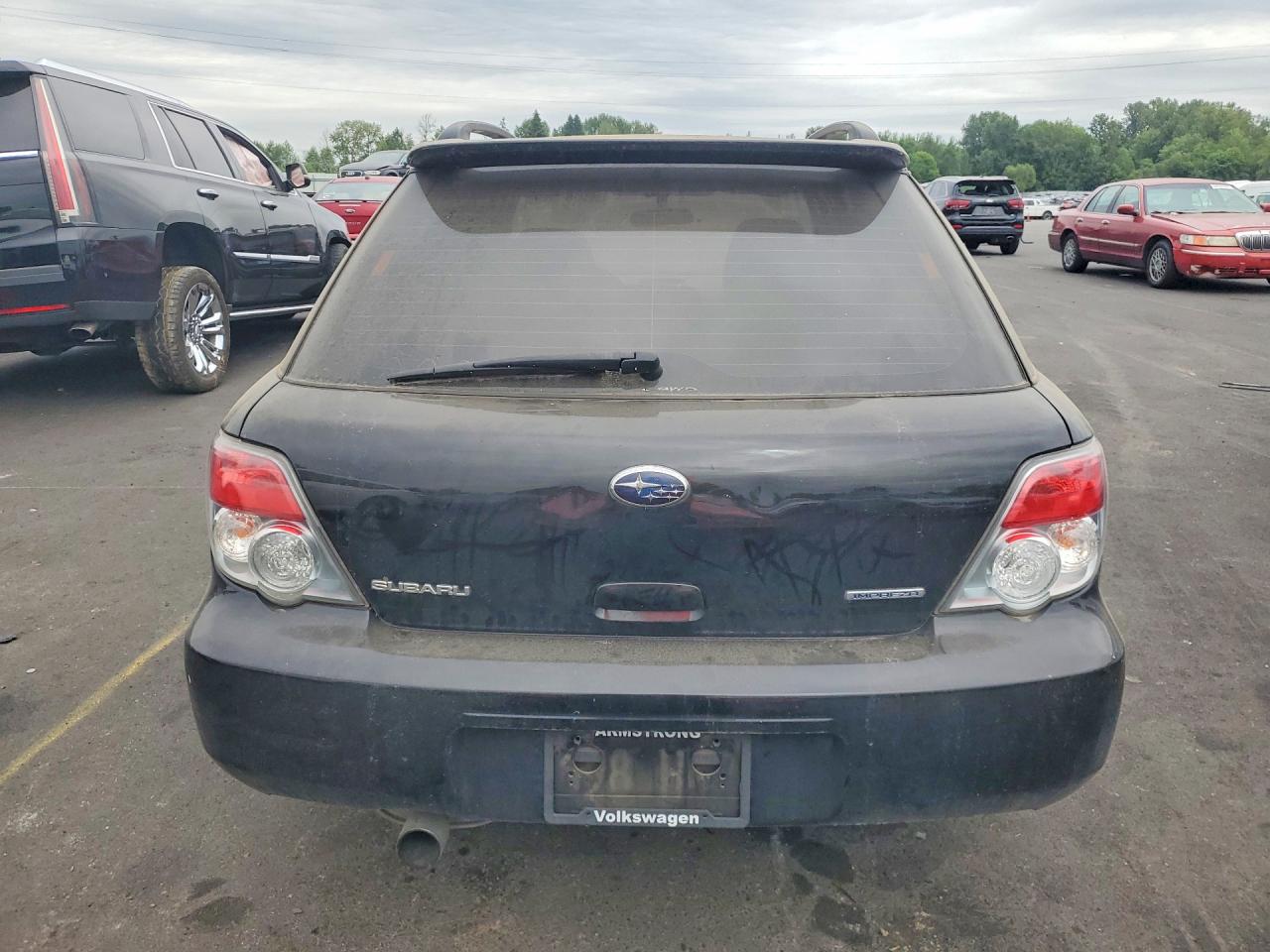 2006 Subaru Impreza 2.5i Sports Wagon Черный vin: JF1GG67606H814611