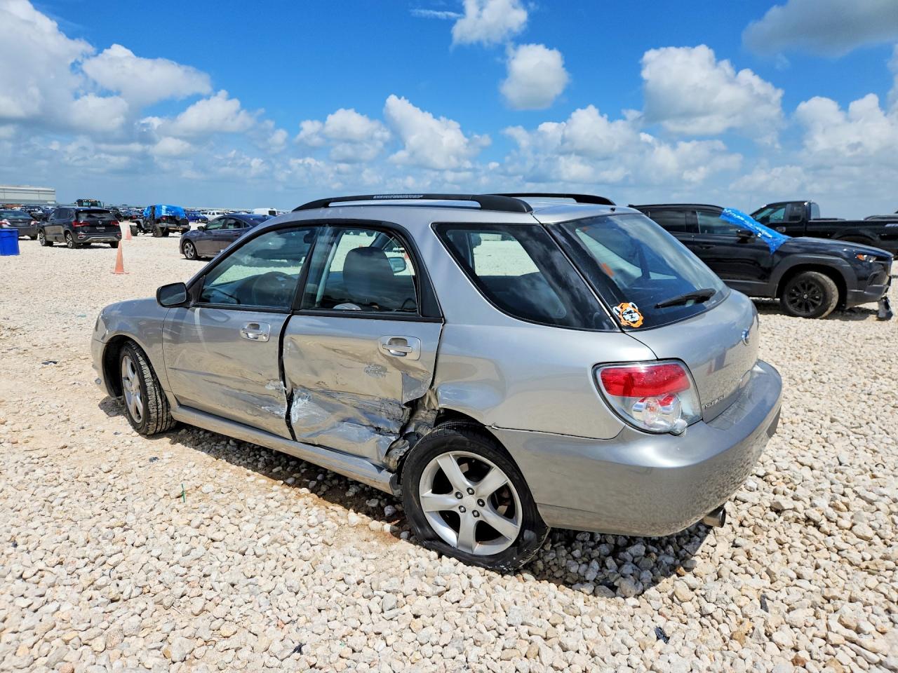 2006 Subaru Impreza 2.5i Sports Wagon Silver vin: JF1GG67616H820756