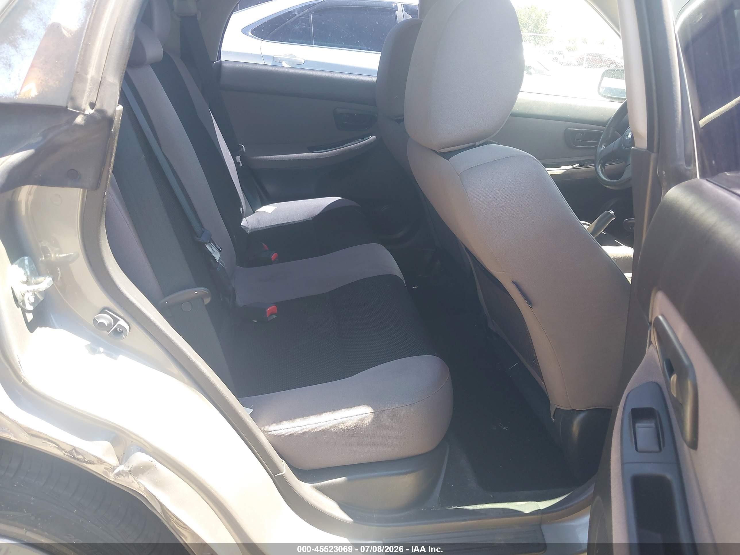 2006 Subaru Impreza 2.5i Gold vin: JF1GG67646G819431