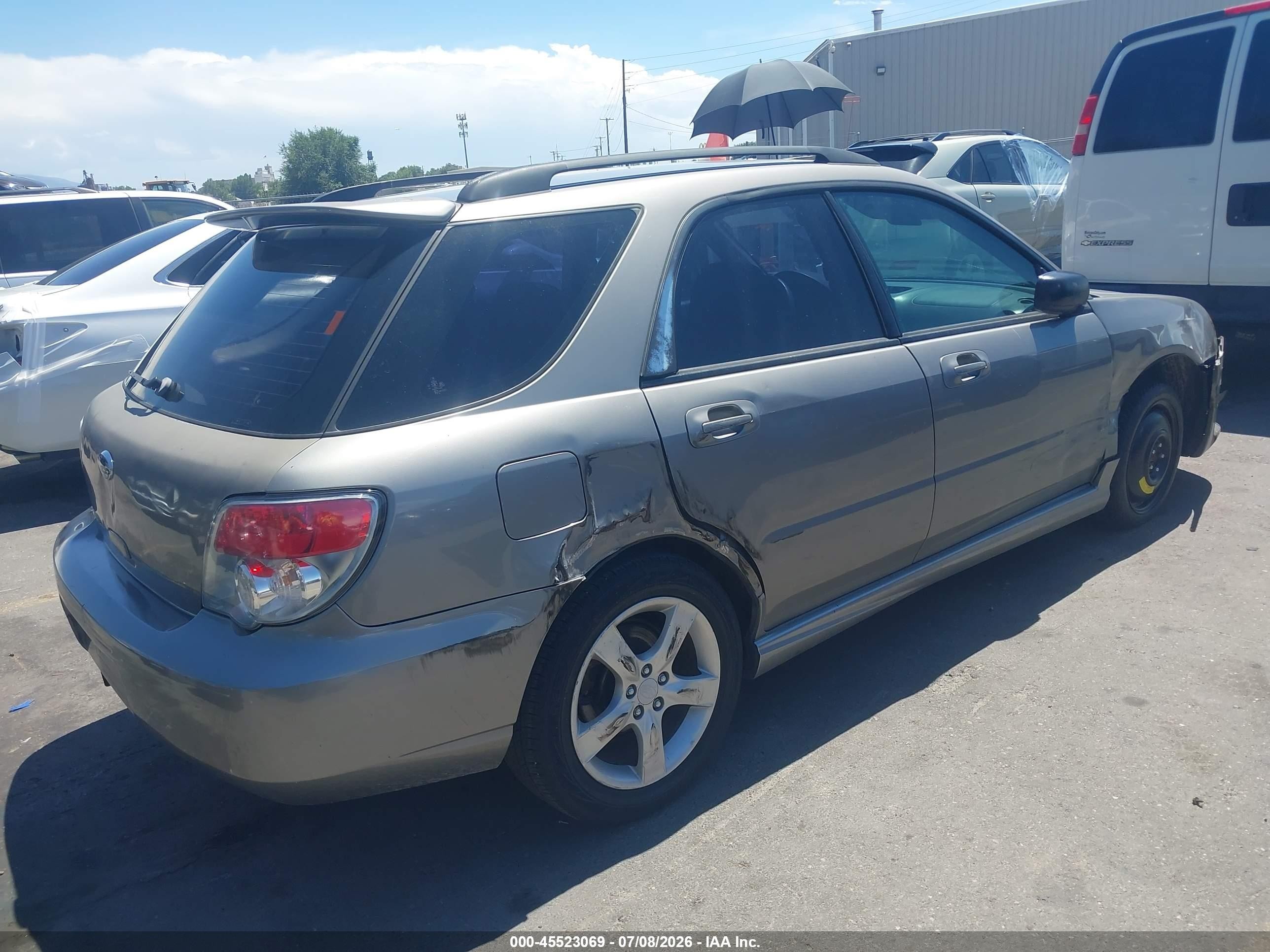 2006 Subaru Impreza 2.5i Gold vin: JF1GG67646G819431