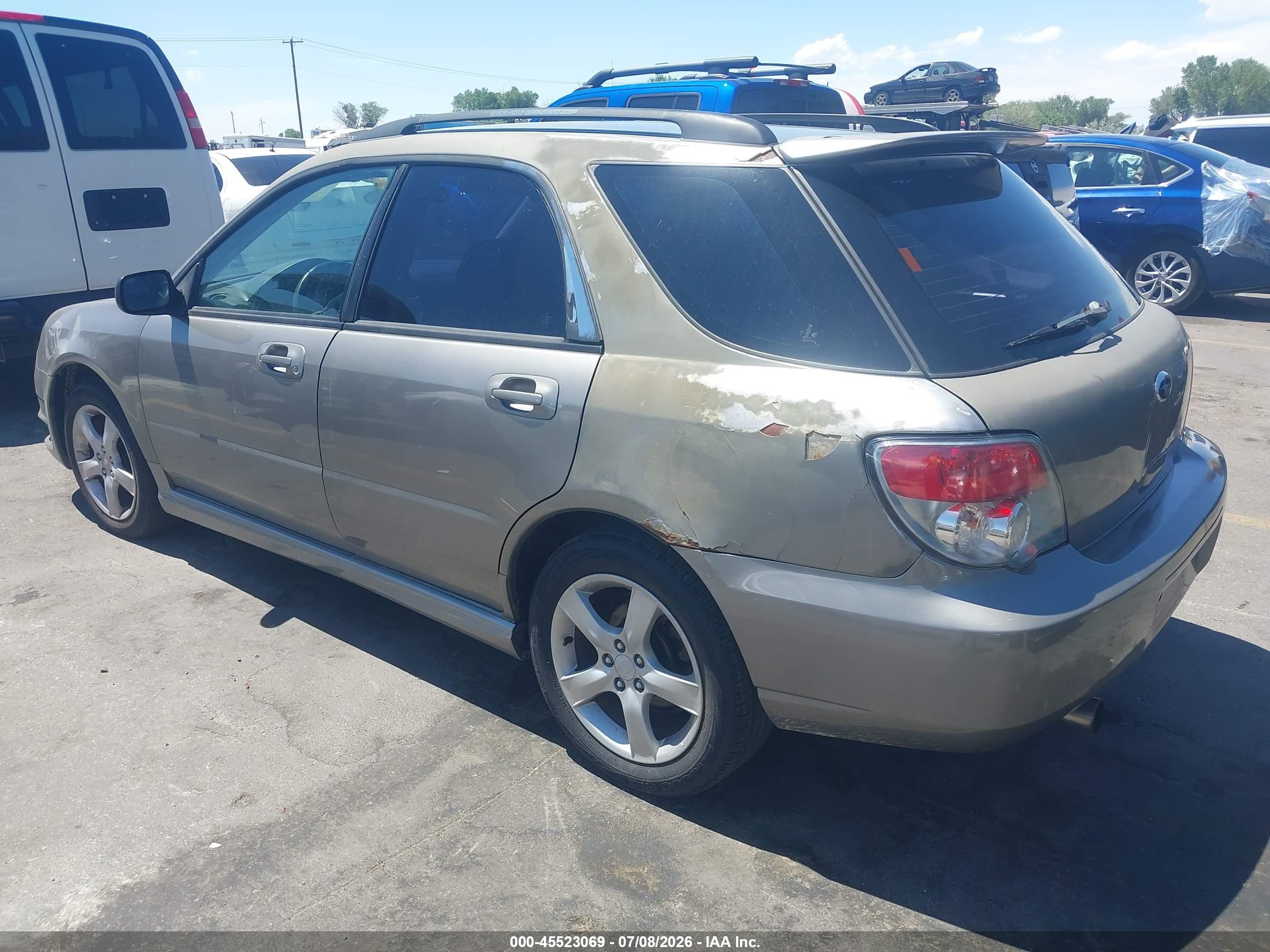 2006 Subaru Impreza 2.5i Gold vin: JF1GG67646G819431