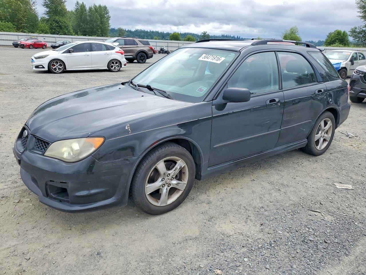 2006 Subaru Impreza 2.5i Sports Wagon Black vin: JF1GG67646H803191