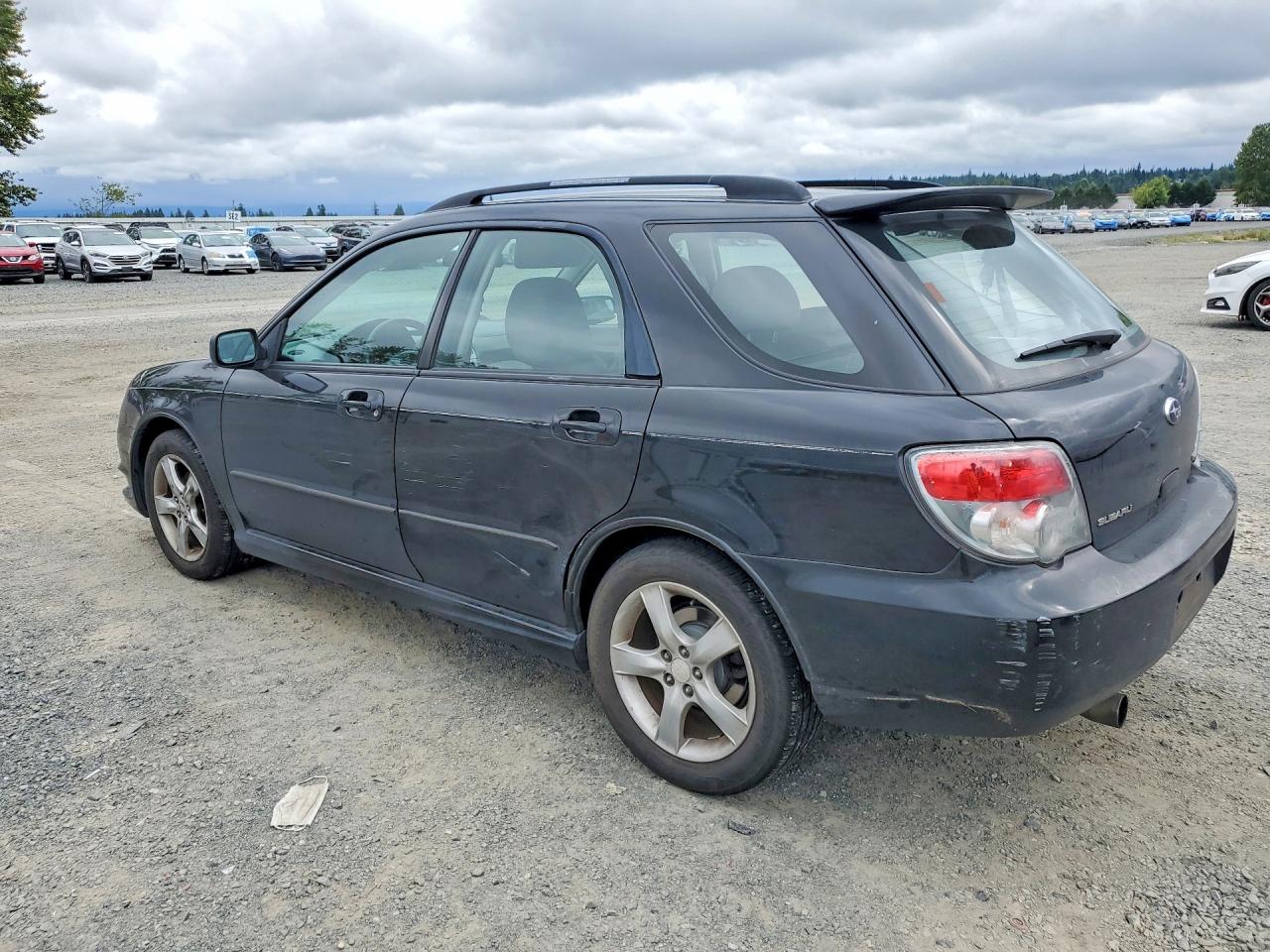 2006 Subaru Impreza 2.5i Sports Wagon Black vin: JF1GG67646H803191