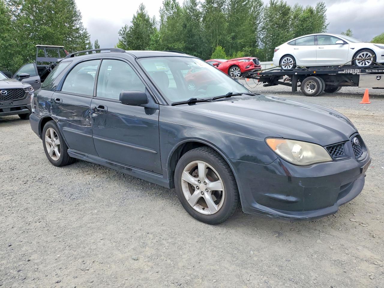 2006 Subaru Impreza 2.5i Sports Wagon Black vin: JF1GG67646H803191