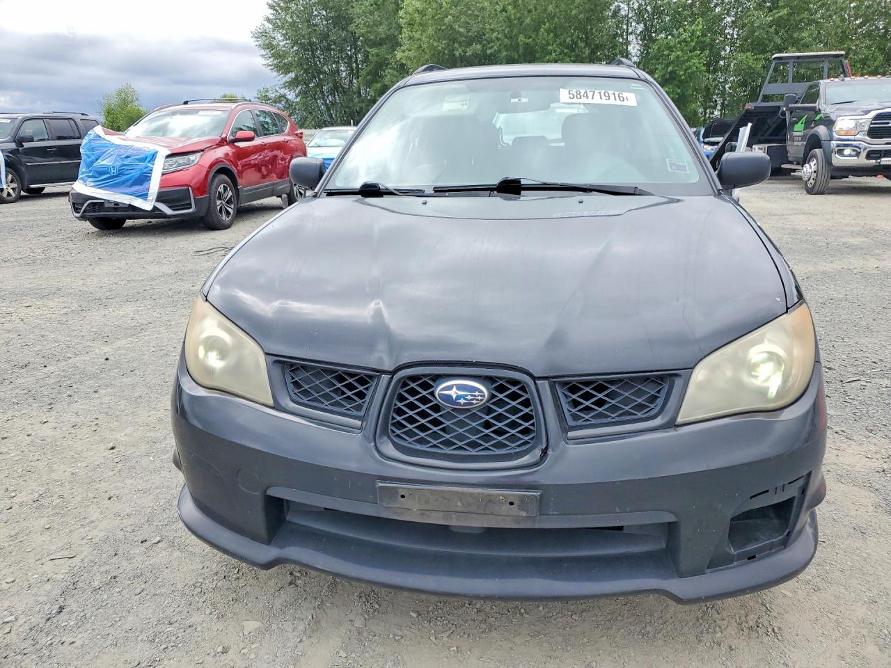2006 Subaru Impreza 2.5i Sports Wagon Black vin: JF1GG67646H803191