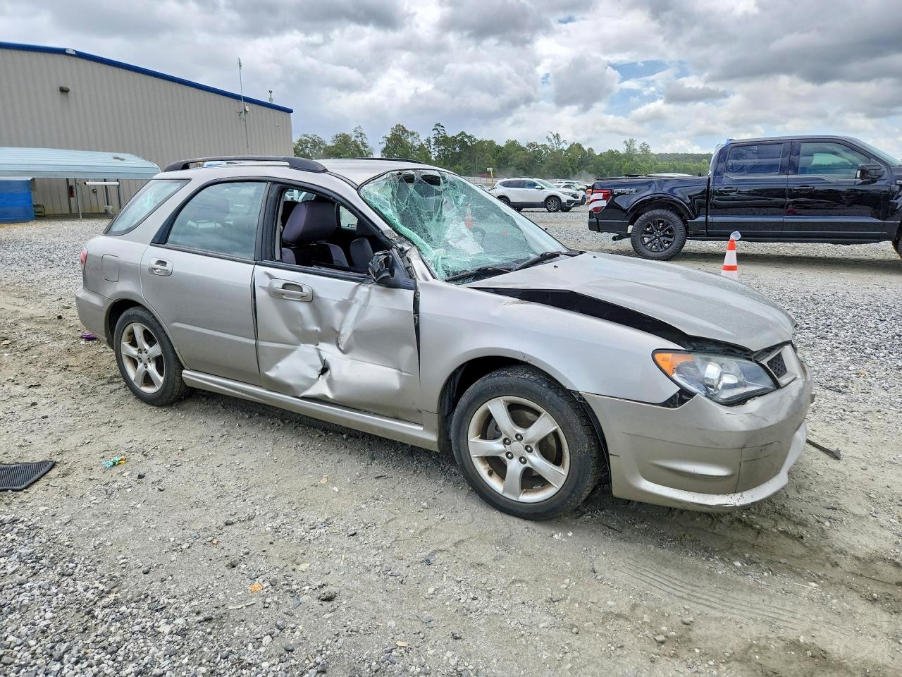 2006 Subaru Impreza 2.5i Sports Wagon Beige vin: JF1GG67676H801239