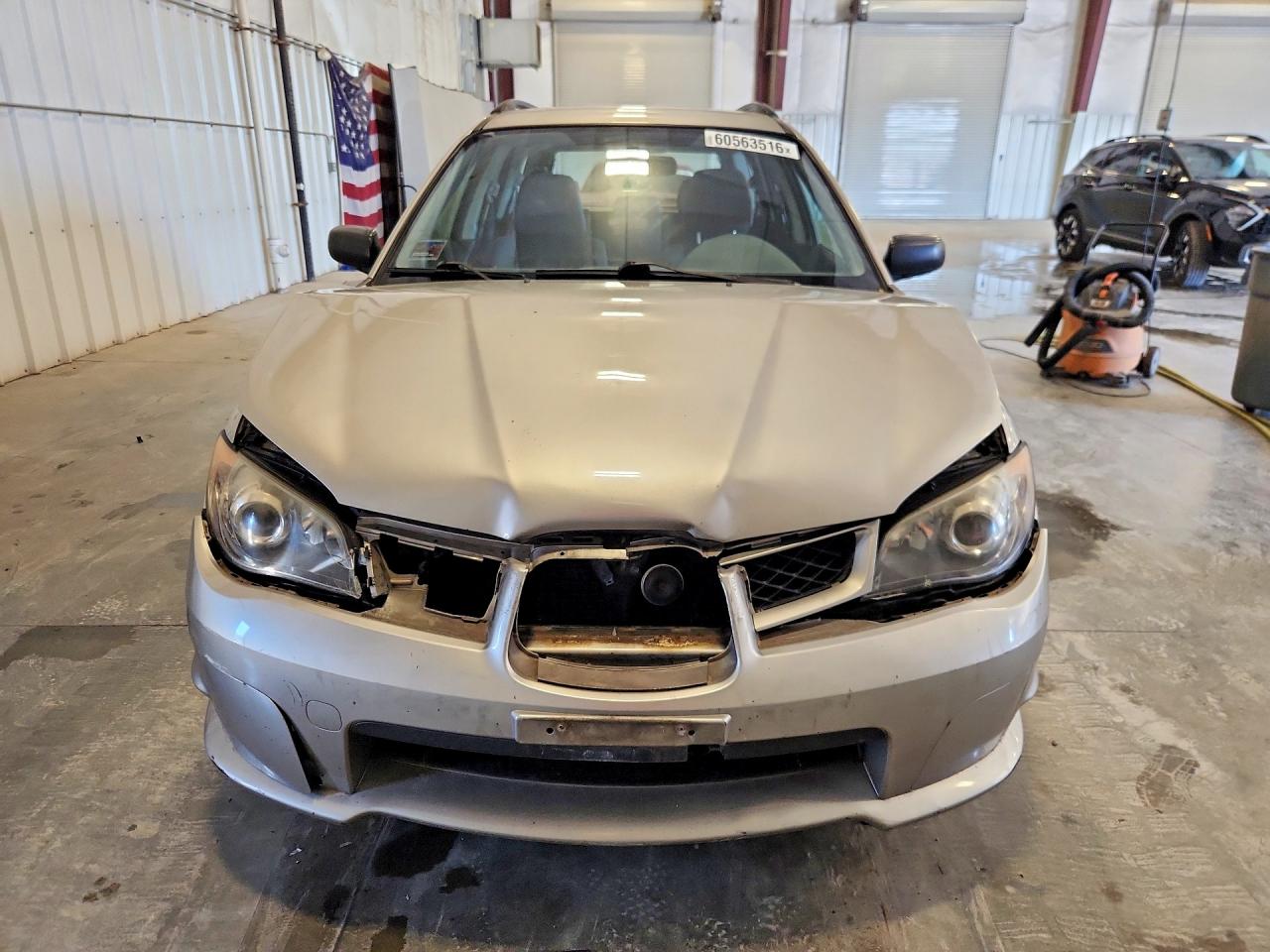 2006 Subaru Impreza 2.5i Sports Wagon Silver vin: JF1GG67676H809163
