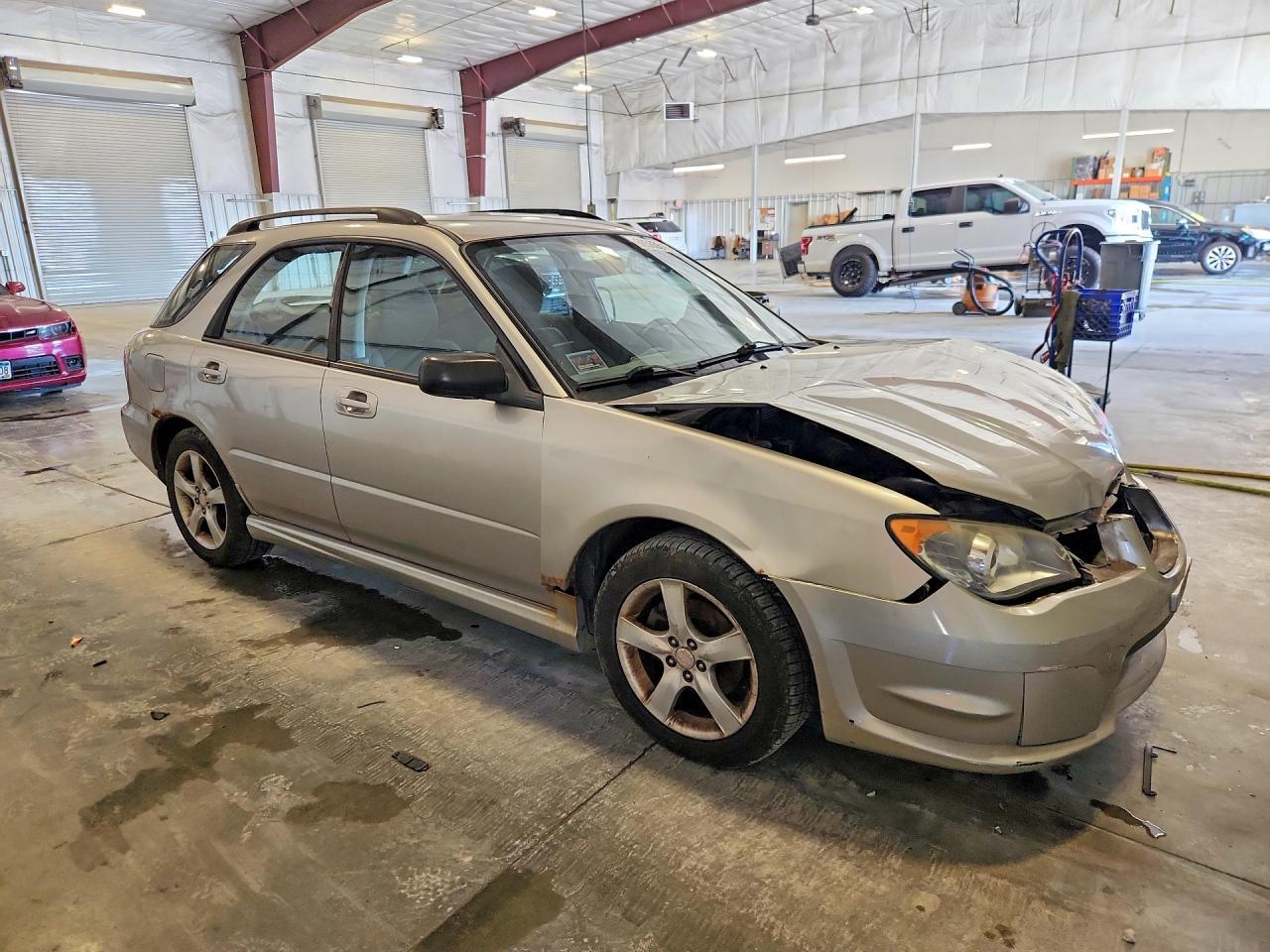 2006 Subaru Impreza 2.5i Sports Wagon Silver vin: JF1GG67676H809163