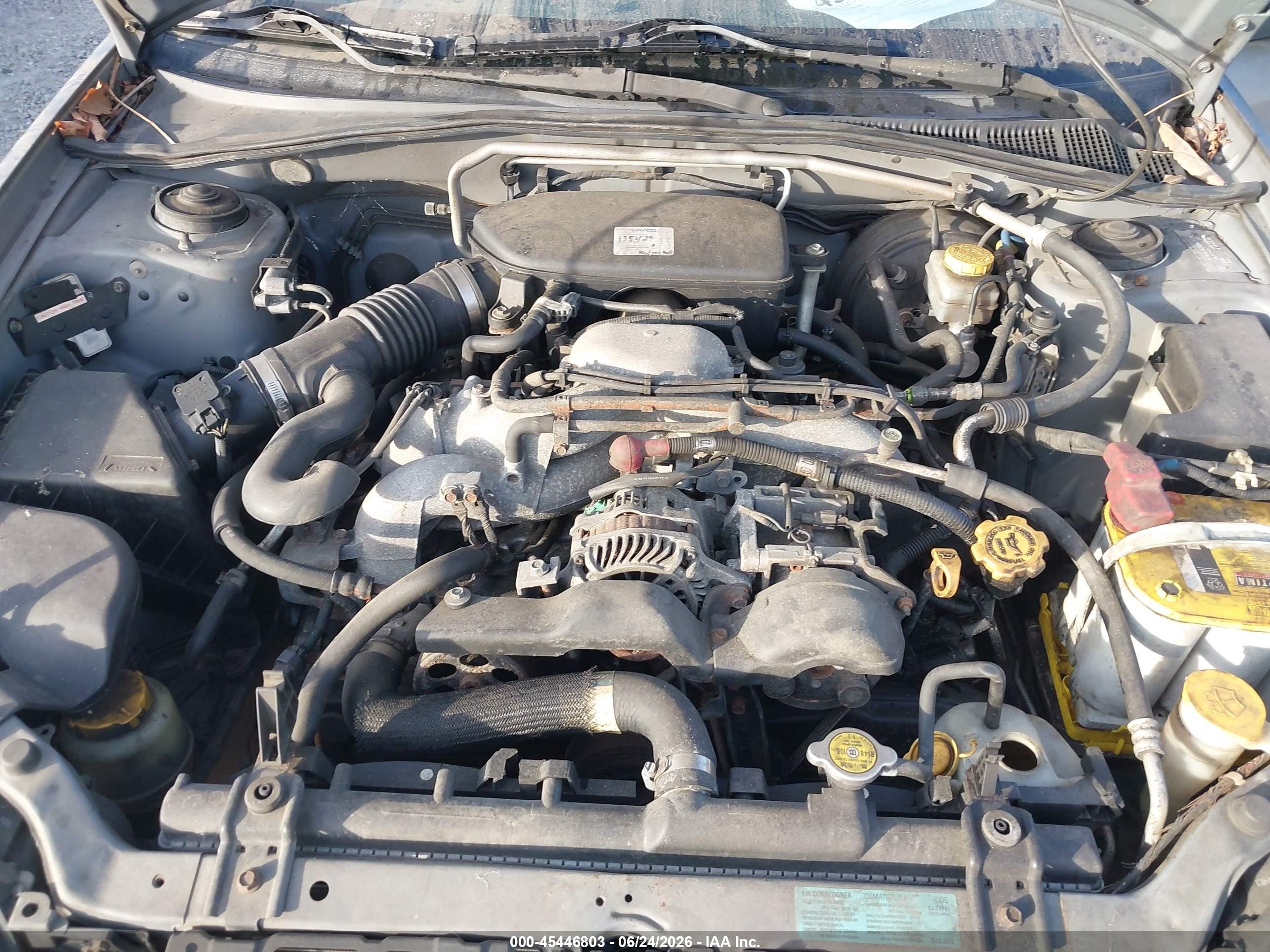 2006 Subaru Impreza 2.5i Silver vin: JF1GG67676H821698