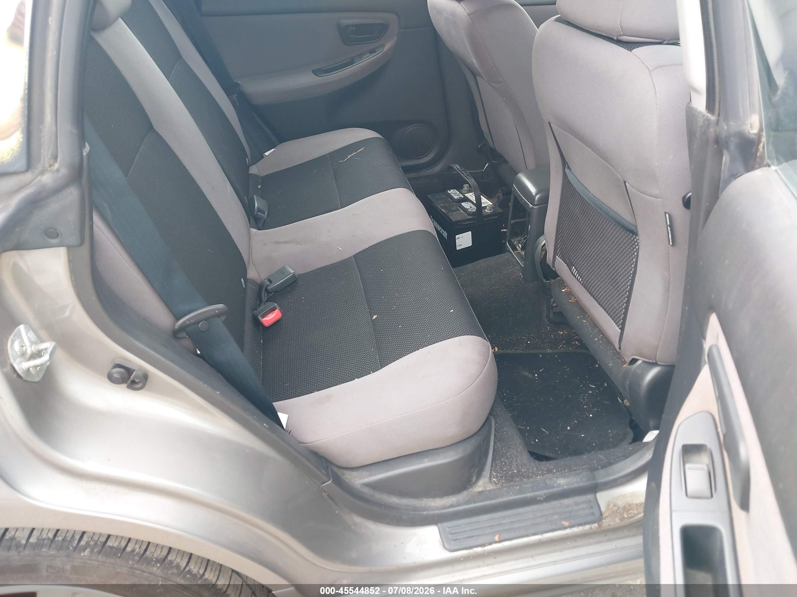 2006 Subaru Impreza 2.5i Silver vin: JF1GG67696G805881