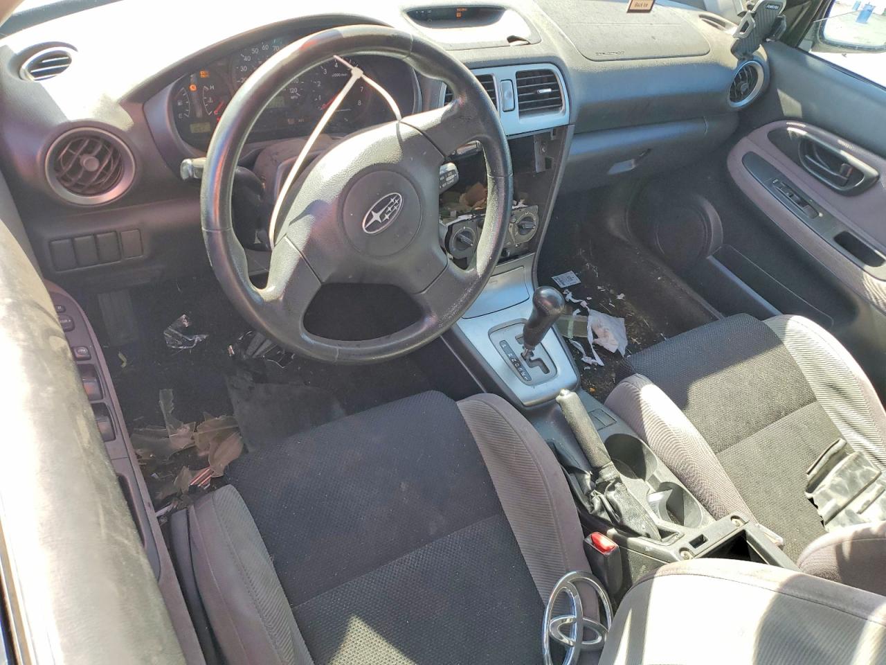 2006 Subaru Impreza 2.5i Sports Wagon Black vin: JF1GG67696H816535