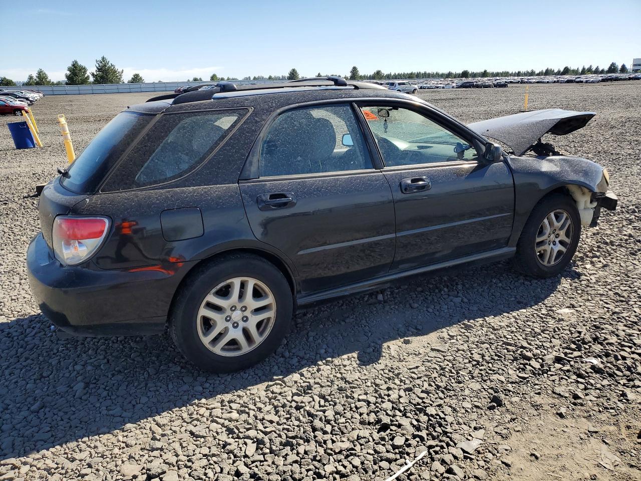 2006 Subaru Impreza 2.5i Sports Wagon Black vin: JF1GG67696H816535