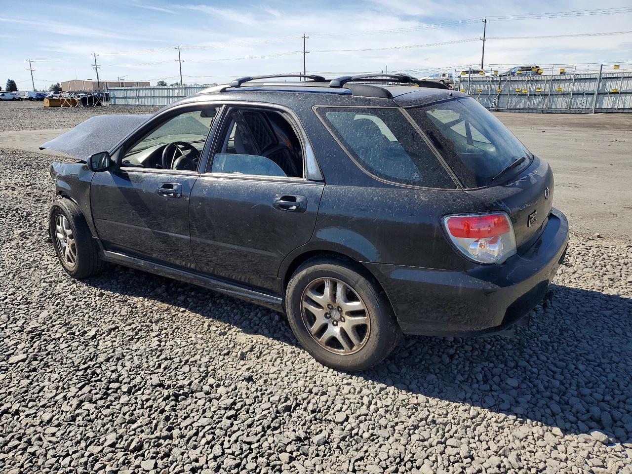 2006 Subaru Impreza 2.5i Sports Wagon Black vin: JF1GG67696H816535