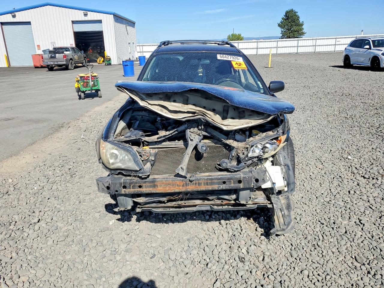 2006 Subaru Impreza 2.5i Sports Wagon Black vin: JF1GG67696H816535