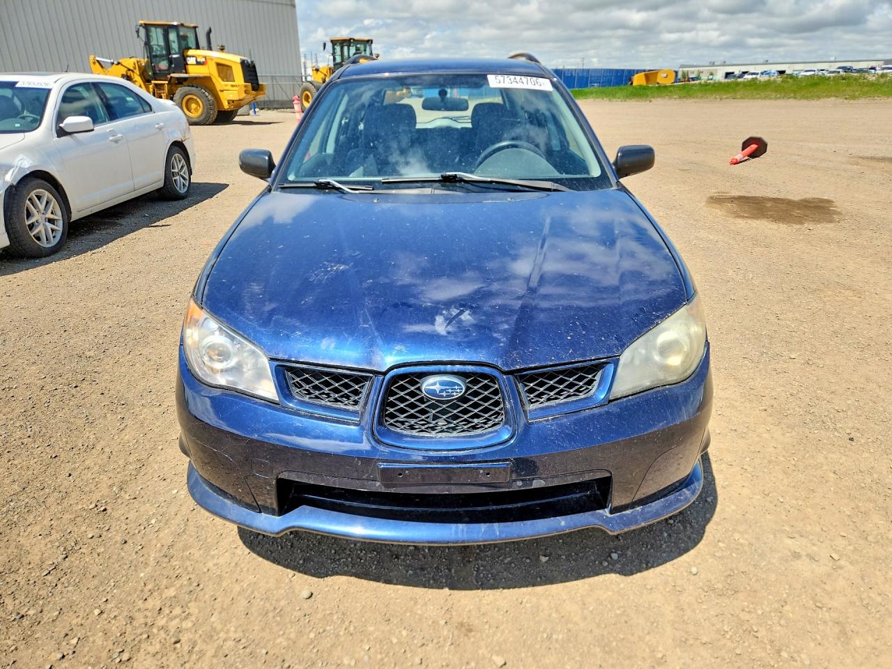 2006 Subaru Impreza 2.5i Sports Wagon Blue vin: JF1GG676X6H800005
