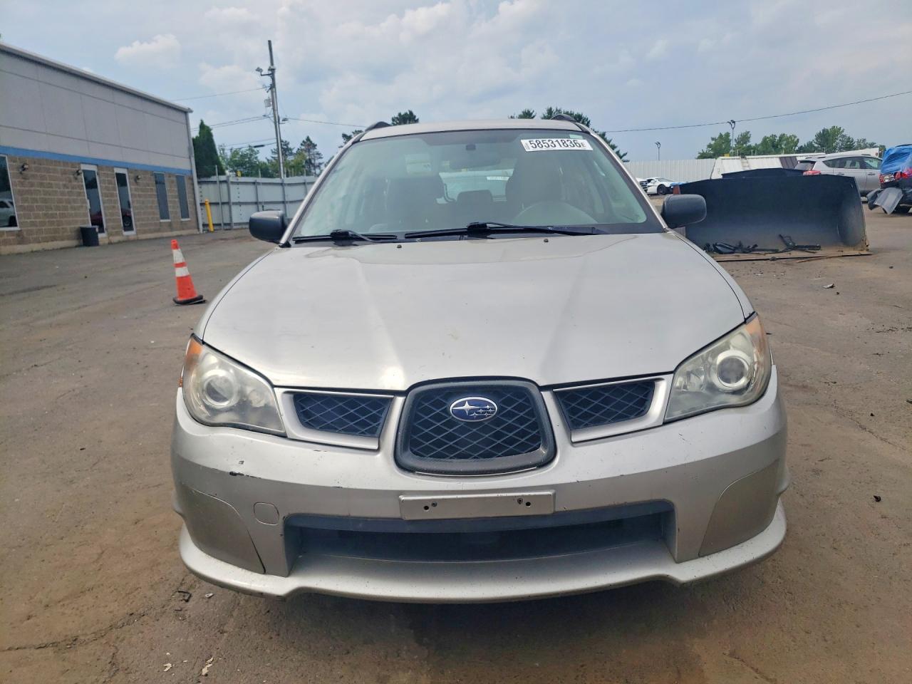 2006 Subaru Impreza 2.5i Sports Wagon Silver vin: JF1GG676X6H809819