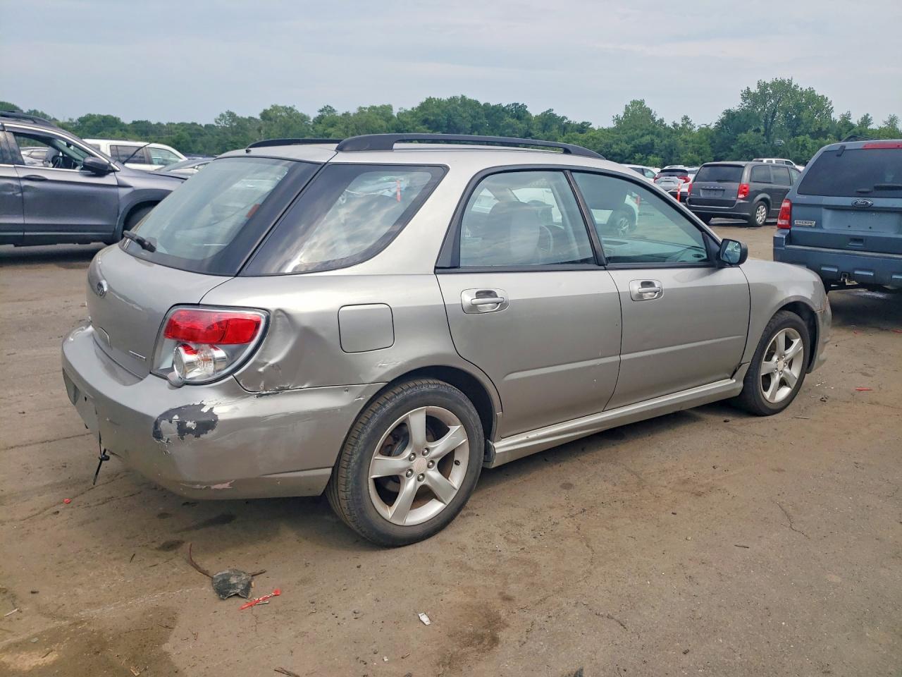 2006 Subaru Impreza 2.5i Sports Wagon Silver vin: JF1GG676X6H809819