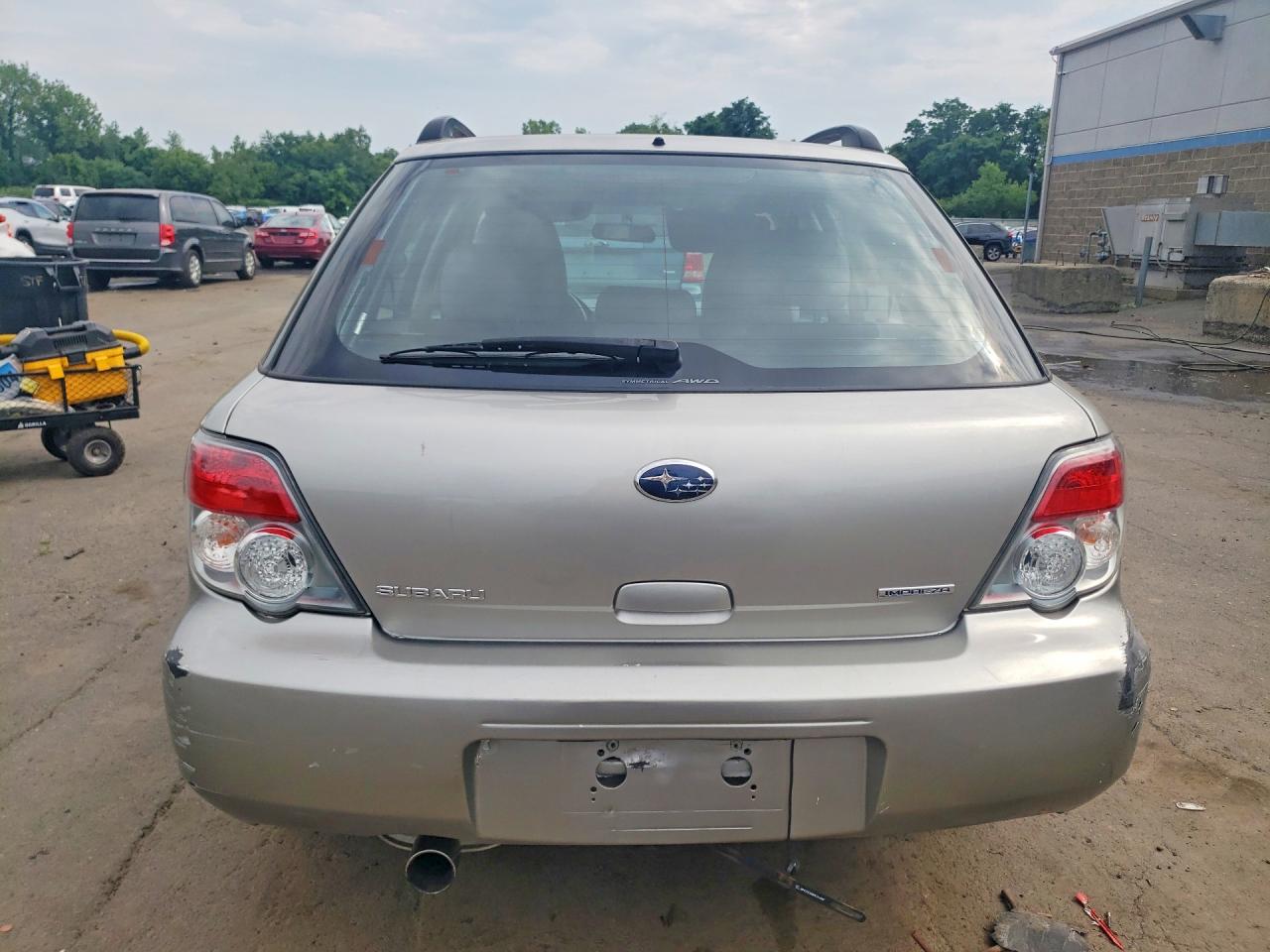 2006 Subaru Impreza 2.5i Sports Wagon Silver vin: JF1GG676X6H809819