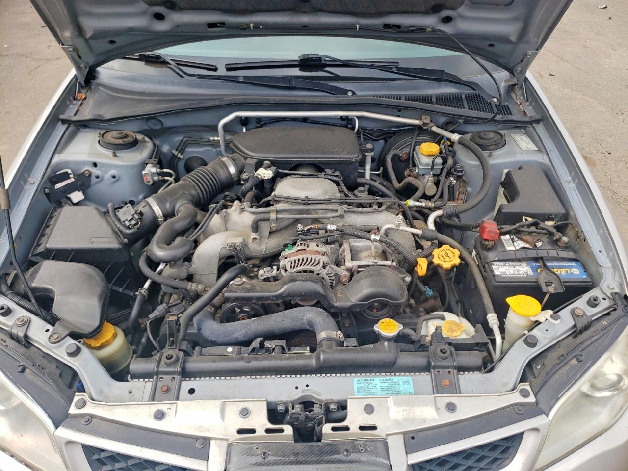 2006 Subaru Impreza 2.5i Sports Wagon Silver vin: JF1GG676X6H809819