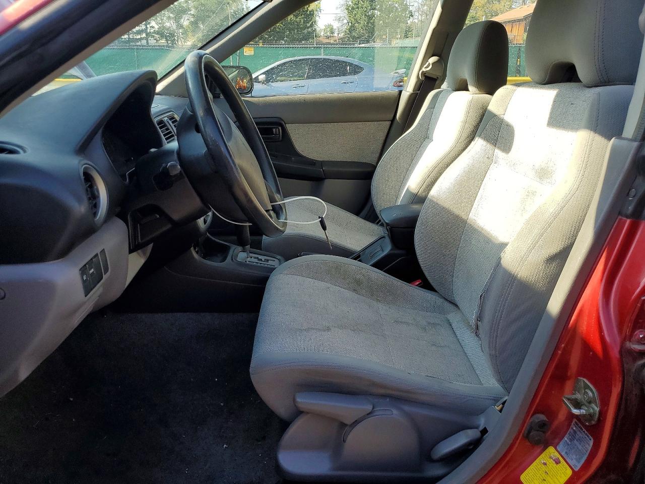 2002 Subaru Impreza Outback Sport Бордовый vin: JF1GG68502H804368