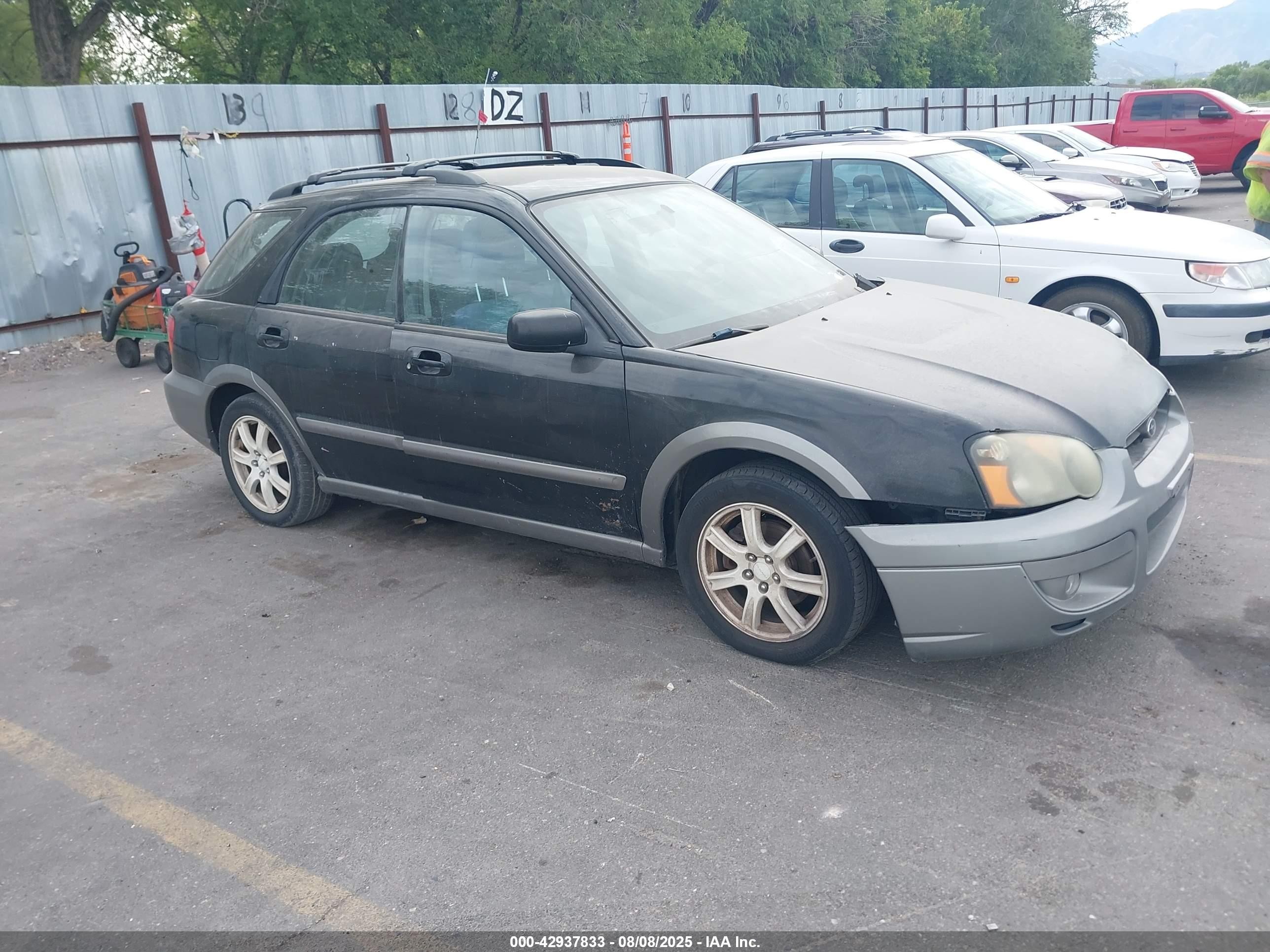 2005 Subaru Impreza Outback Sport/outback Spc Blue vin: JF1GG68505H803211