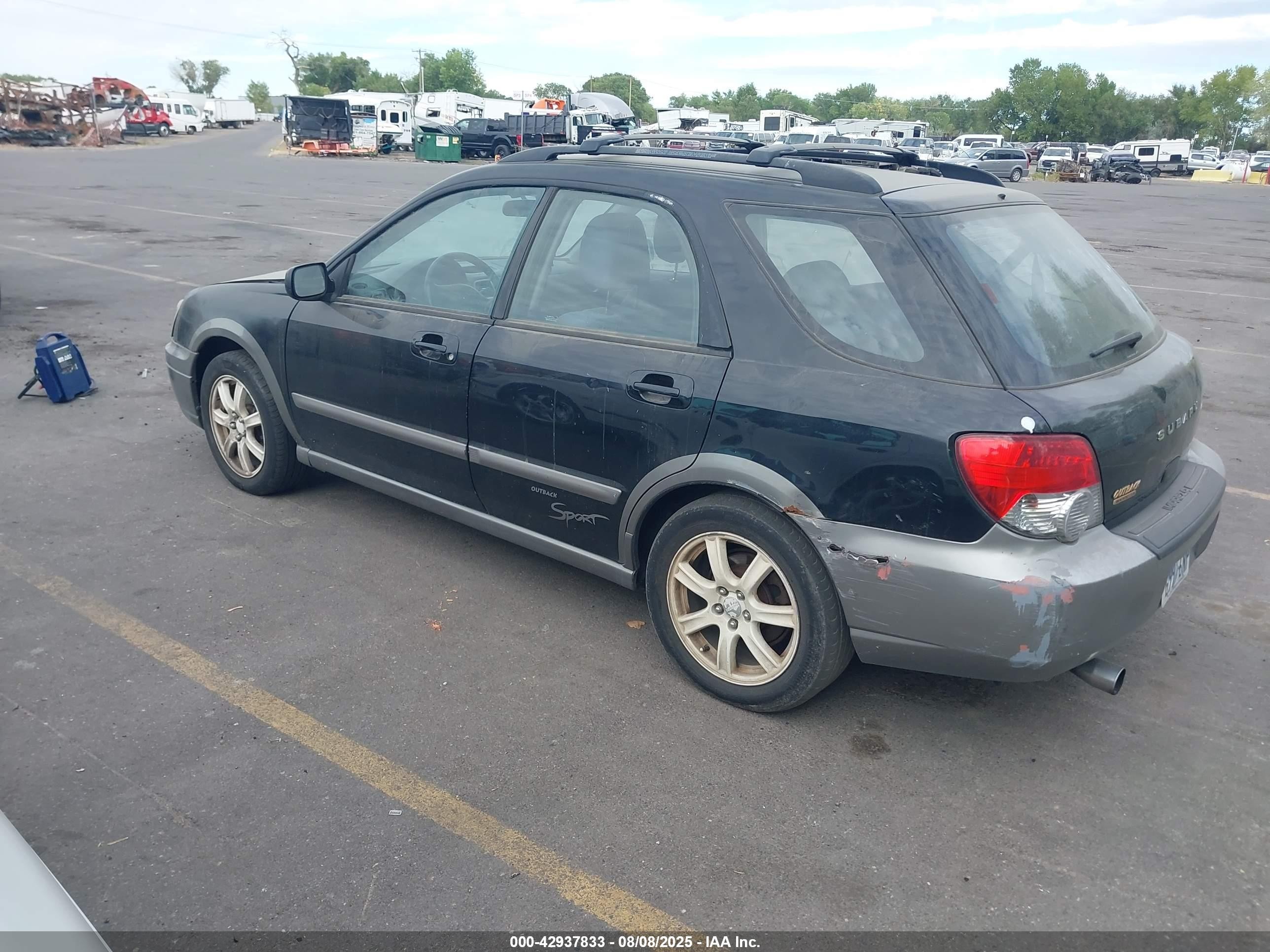 2005 Subaru Impreza Outback Sport/outback Spc Blue vin: JF1GG68505H803211