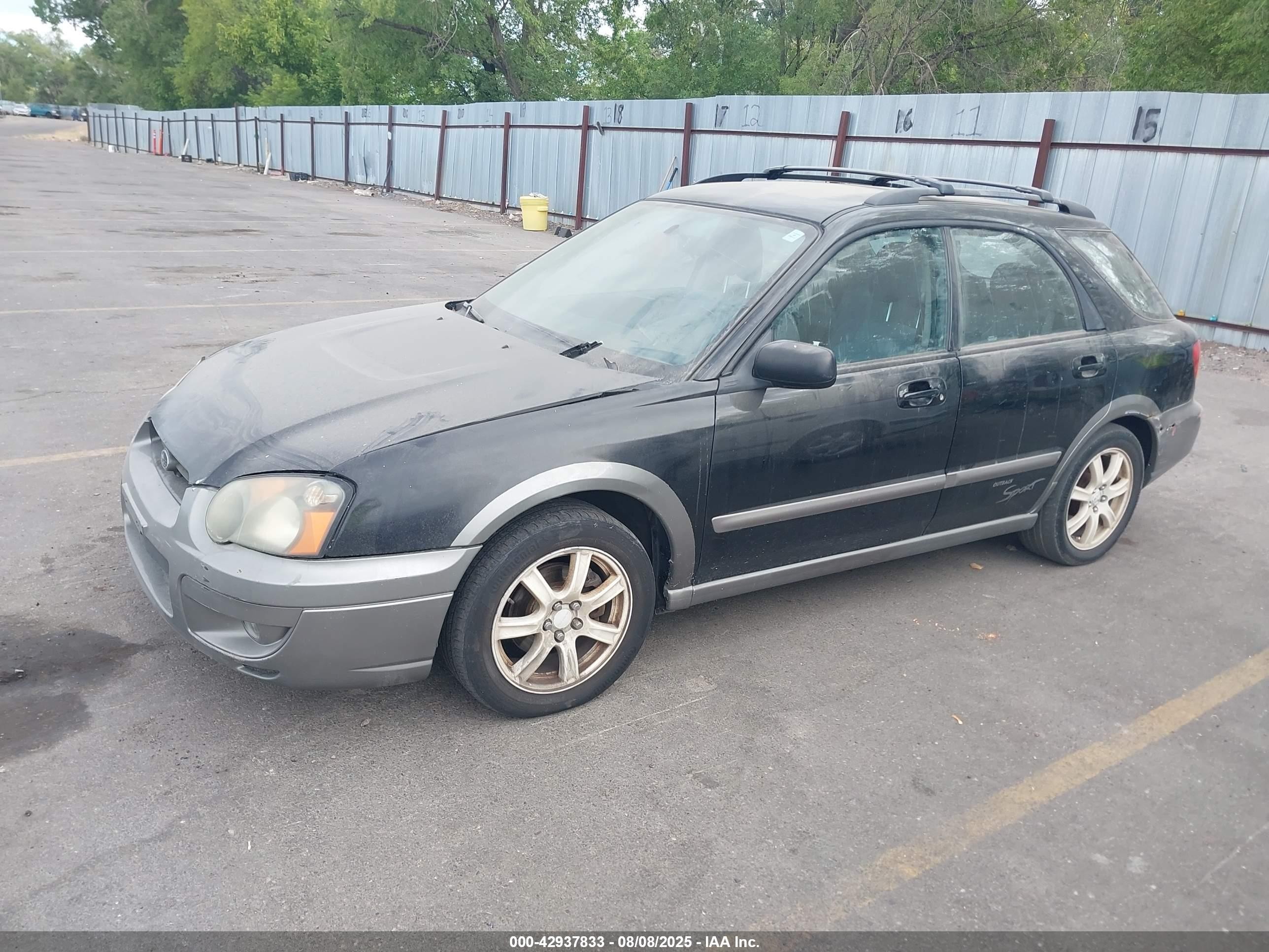 2005 Subaru Impreza Outback Sport/outback Spc Blue vin: JF1GG68505H803211