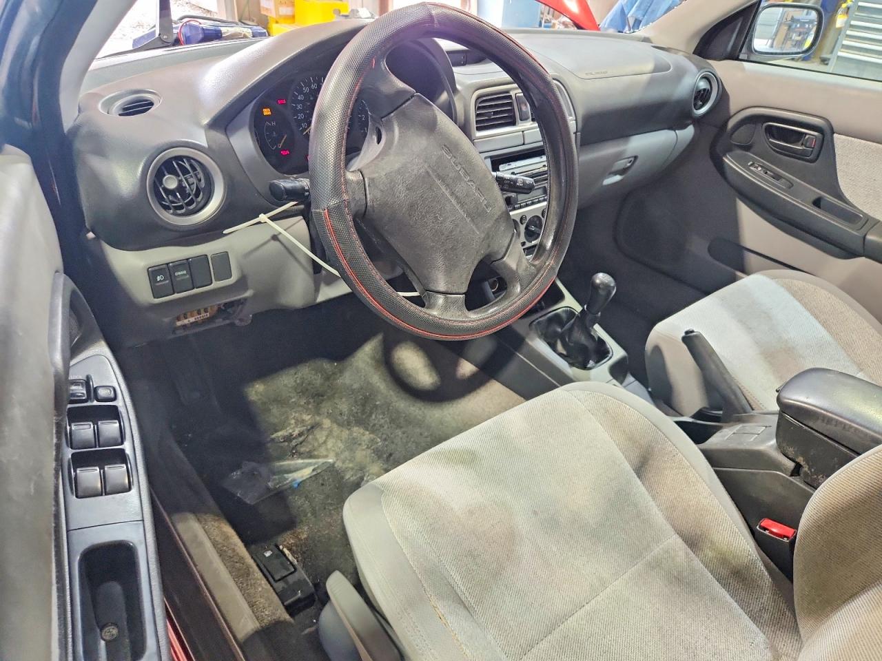 2002 Subaru Impreza Outback Sport Бордовый vin: JF1GG68512G825638