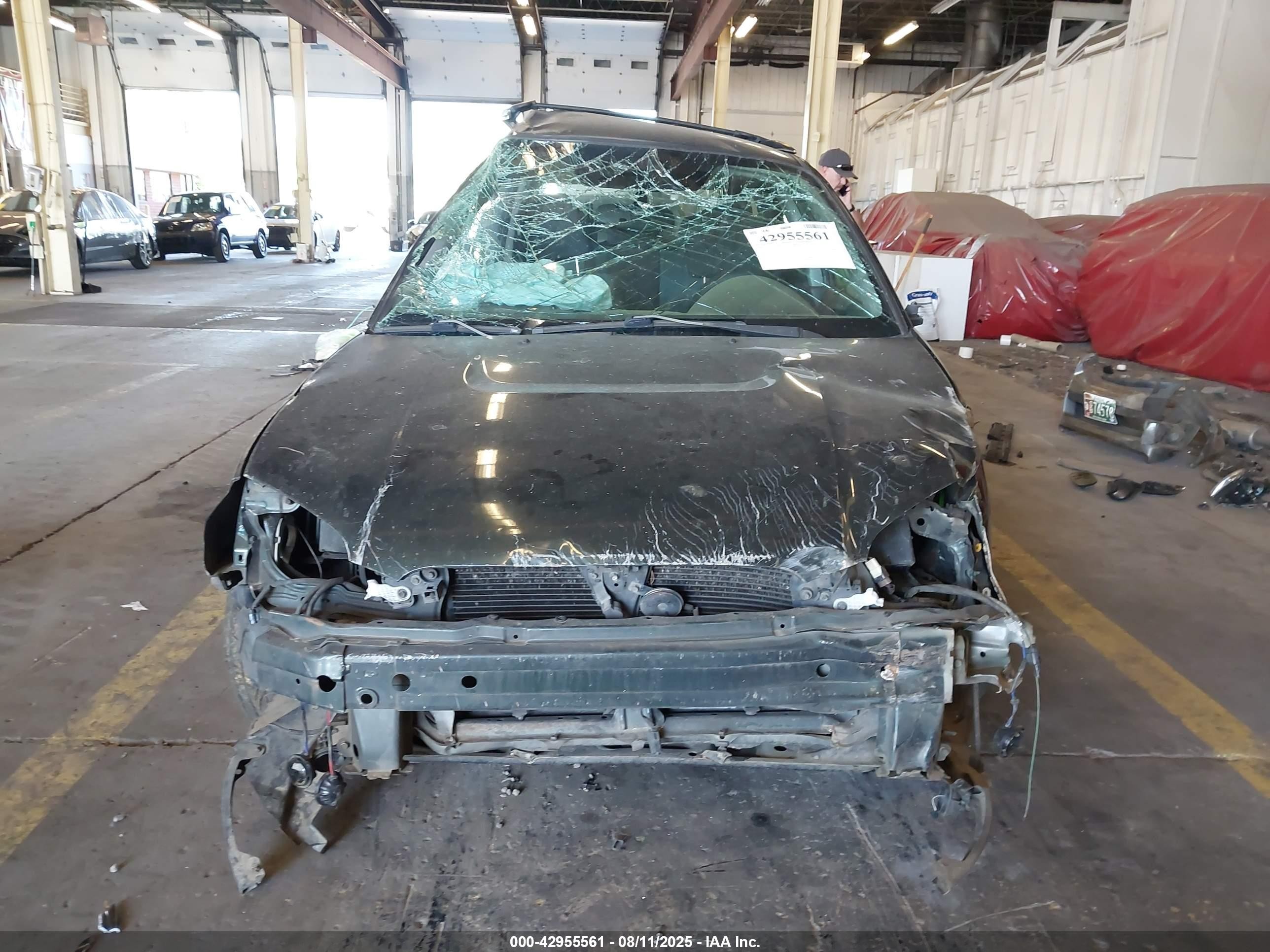 2005 Subaru Impreza Outback Sport   Green vin: JF1GG68515G811310