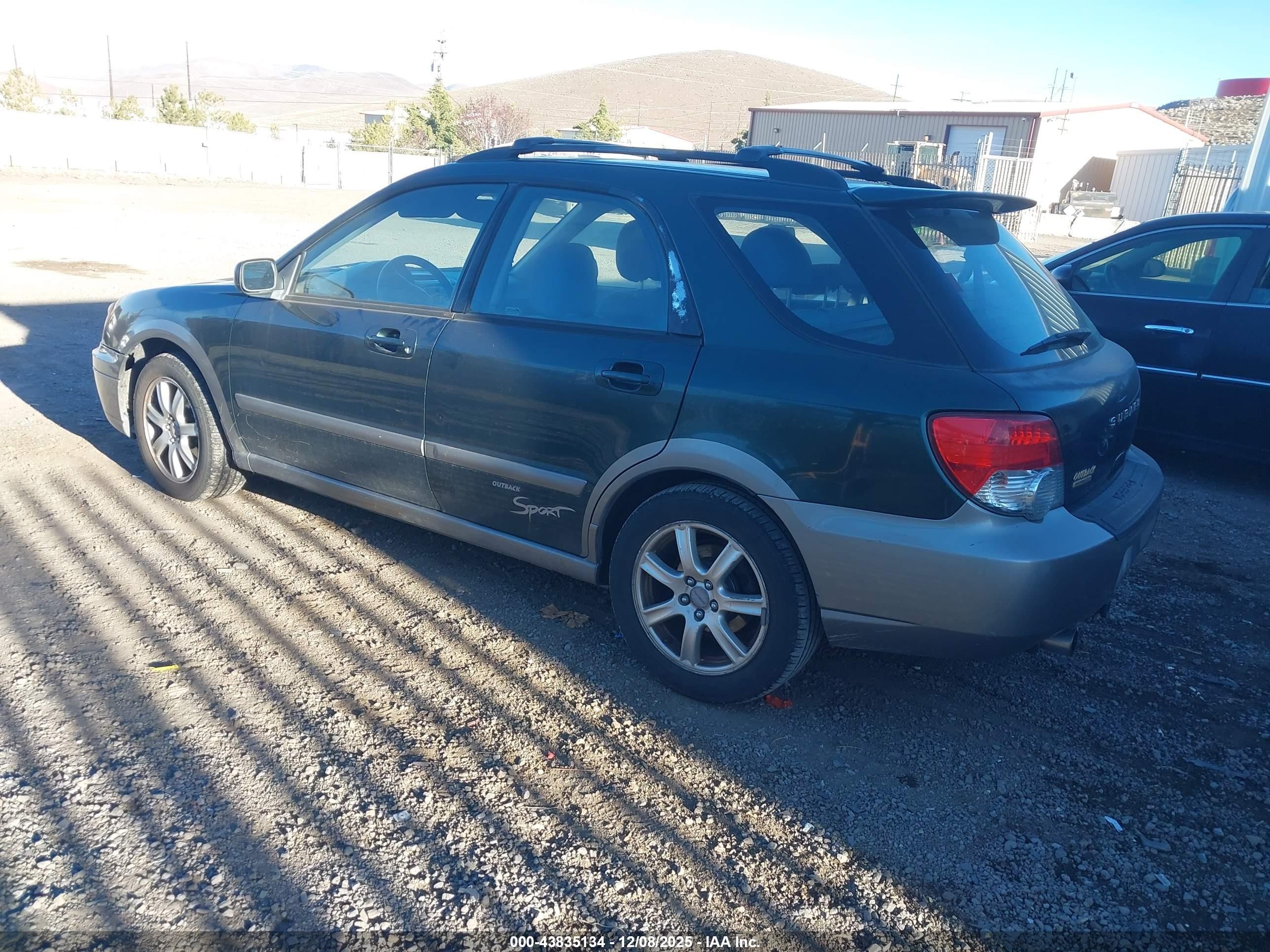 2005 Subaru Impreza Outback Sport Base W/special Edition Green vin: JF1GG68515H804514
