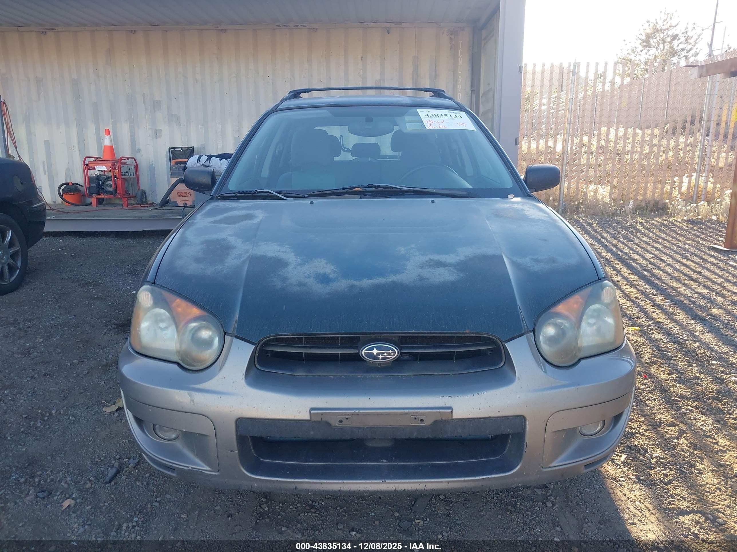 2005 Subaru Impreza Outback Sport Base W/special Edition Green vin: JF1GG68515H804514
