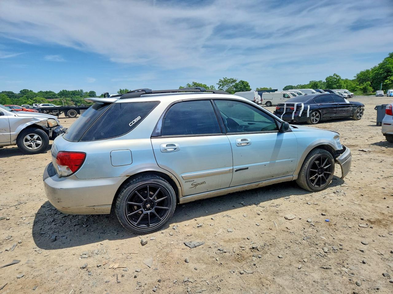 2005 Subaru Impreza Outback Sport Blue vin: JF1GG68535G806920