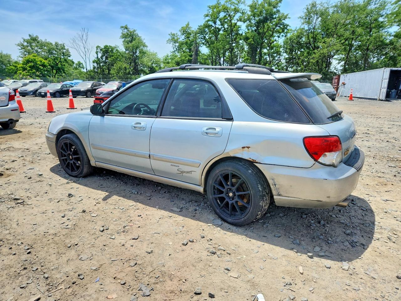 2005 Subaru Impreza Outback Sport Blue vin: JF1GG68535G806920