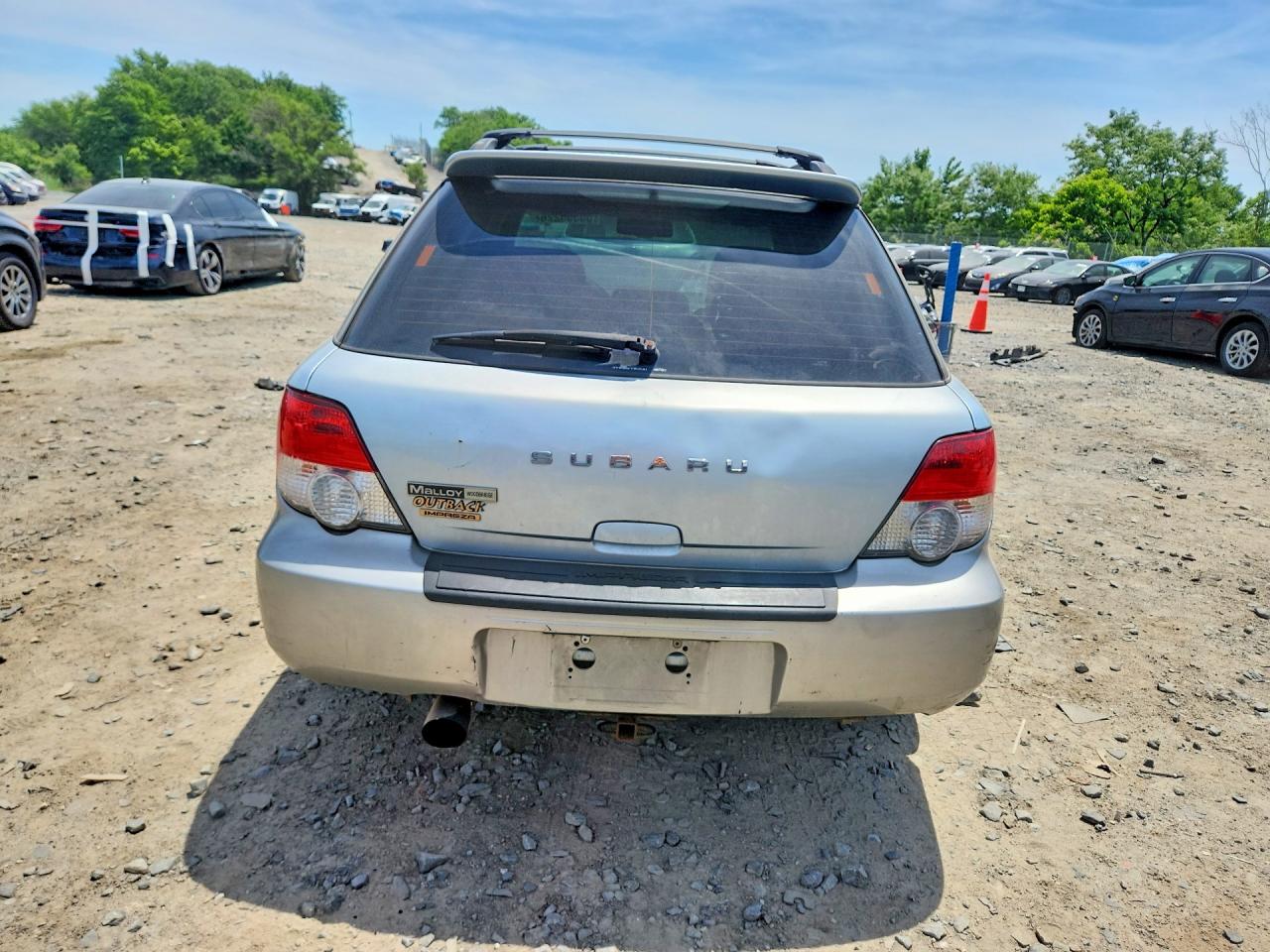 2005 Subaru Impreza Outback Sport Blue vin: JF1GG68535G806920