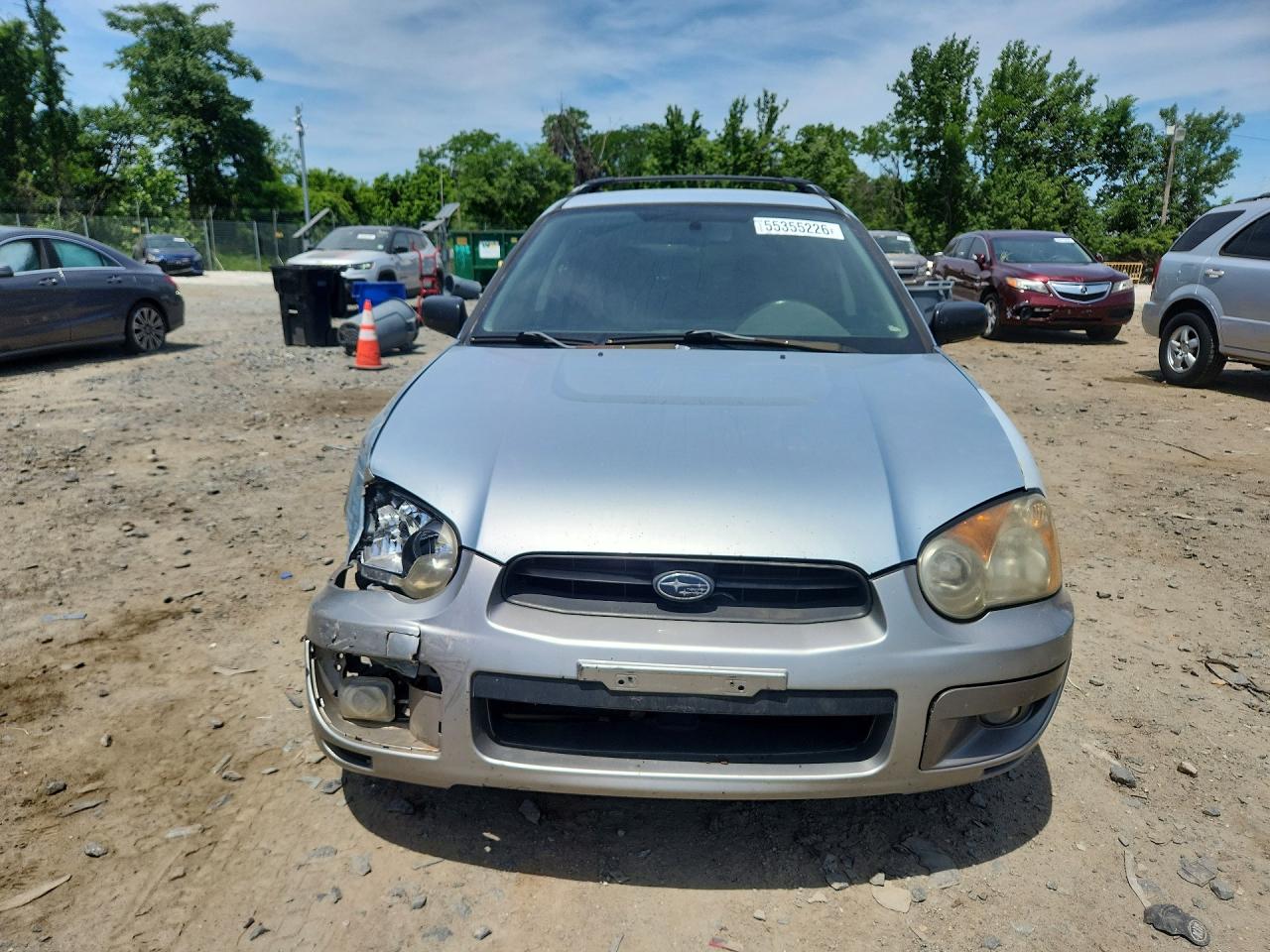 2005 Subaru Impreza Outback Sport Blue vin: JF1GG68535G806920