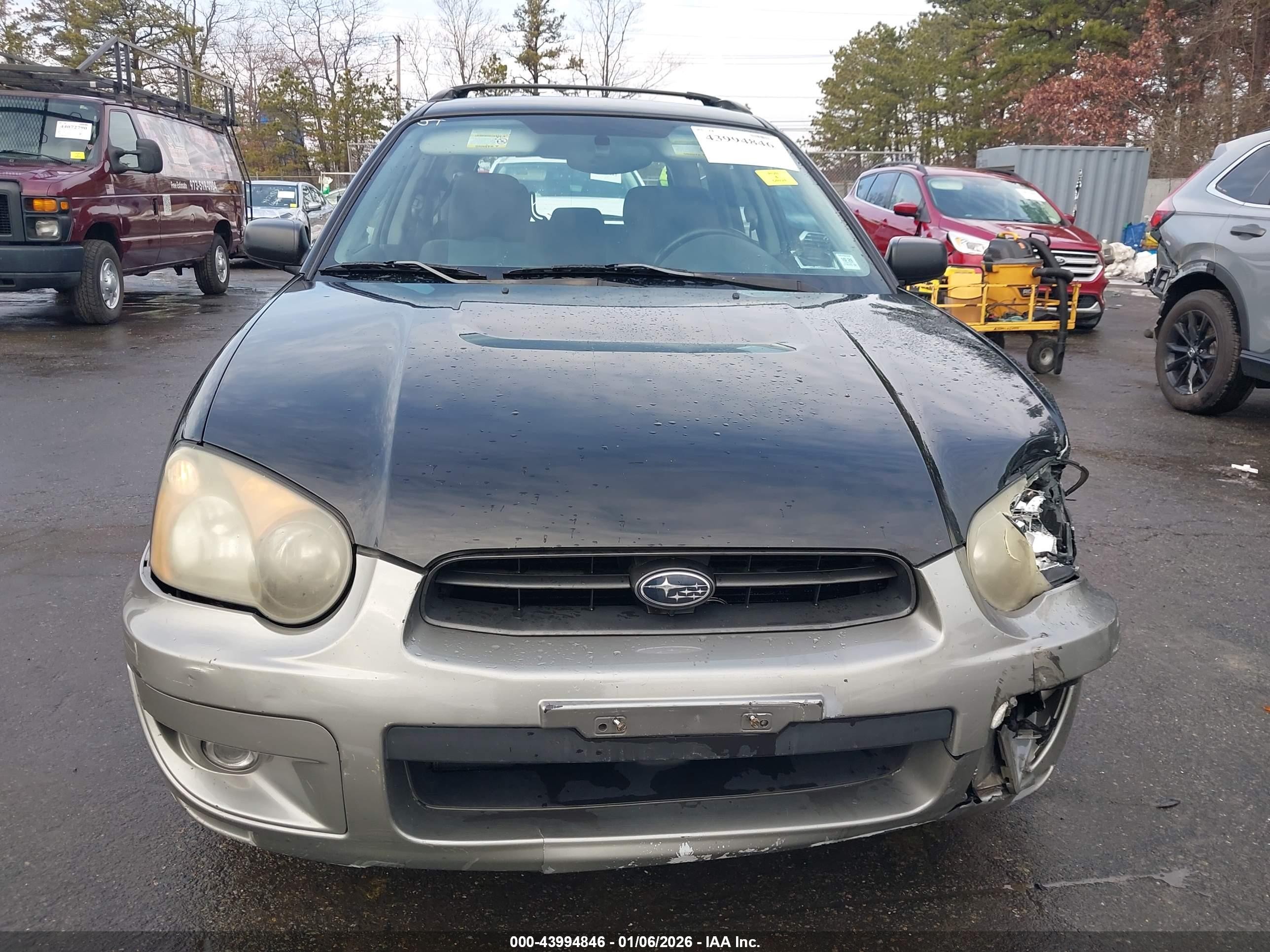 2005 Subaru Impreza Outback Sport Base W/special Edition Black vin: JF1GG68535H804756