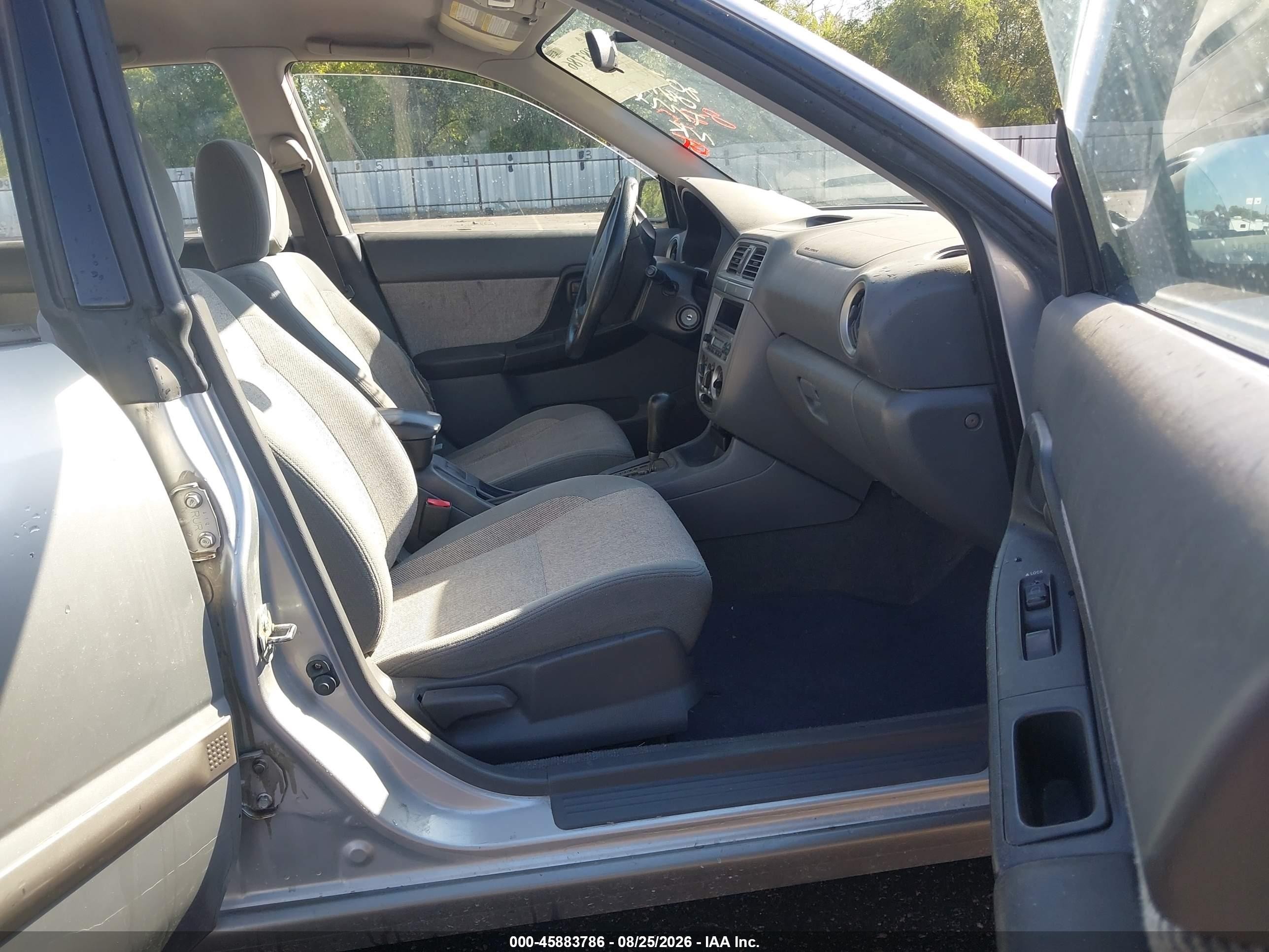 2004 Subaru Impreza Outback Sport   Серебряный vin: JF1GG68544H807003