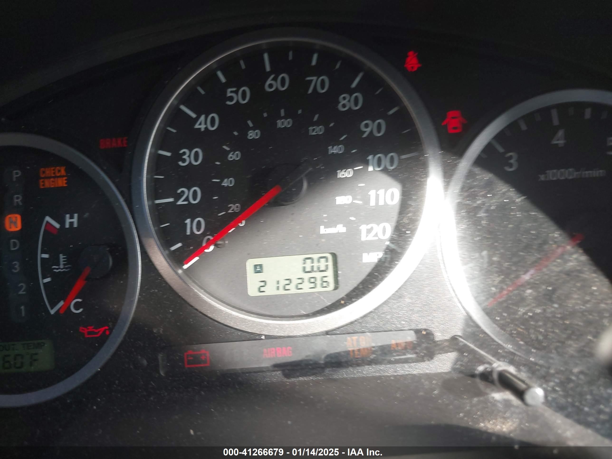 2005 Subaru Impreza Outback Sport Base W/special Edition Black vin: JF1GG68545H800375