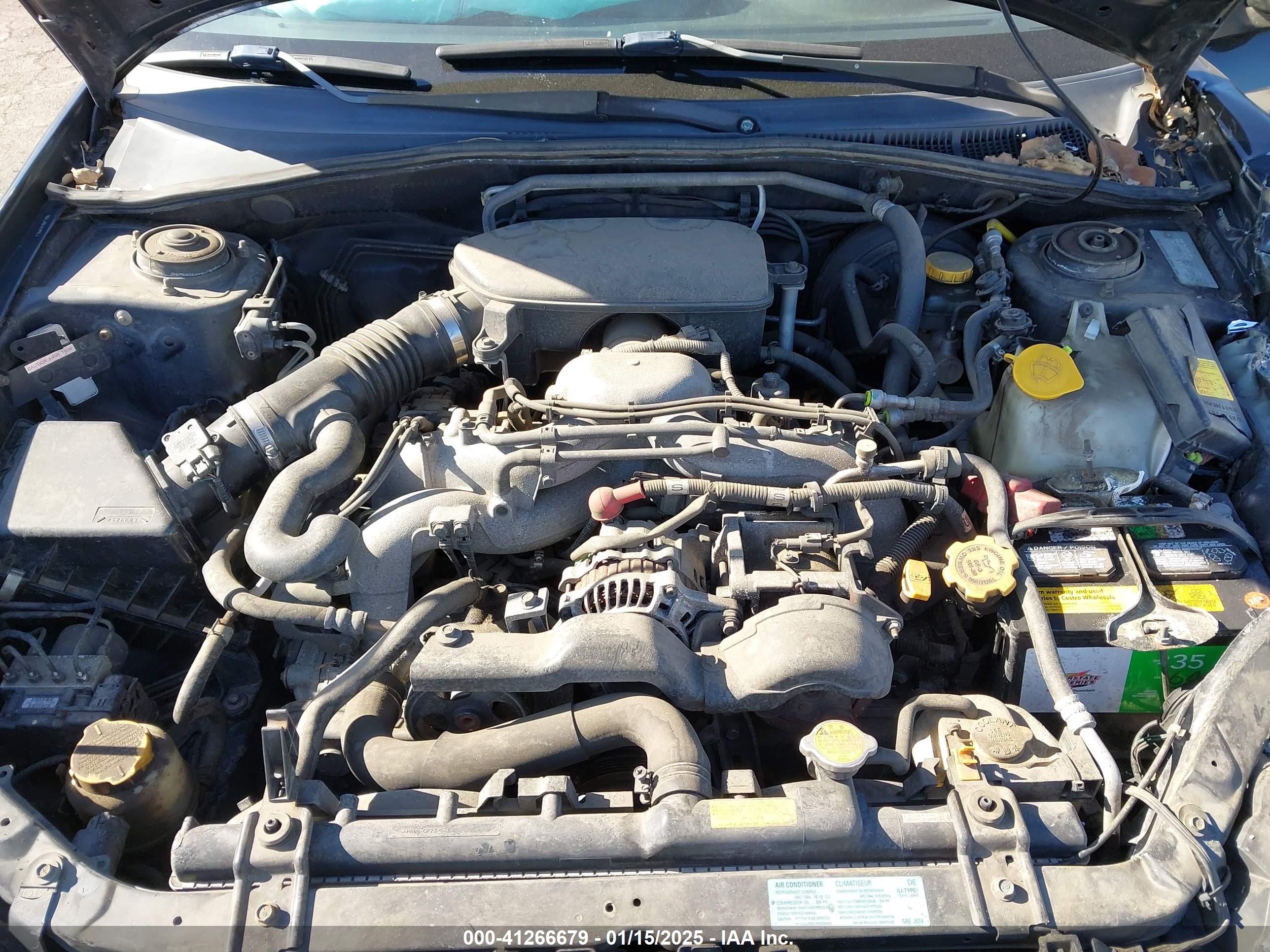2005 Subaru Impreza Outback Sport Base W/special Edition Black vin: JF1GG68545H800375