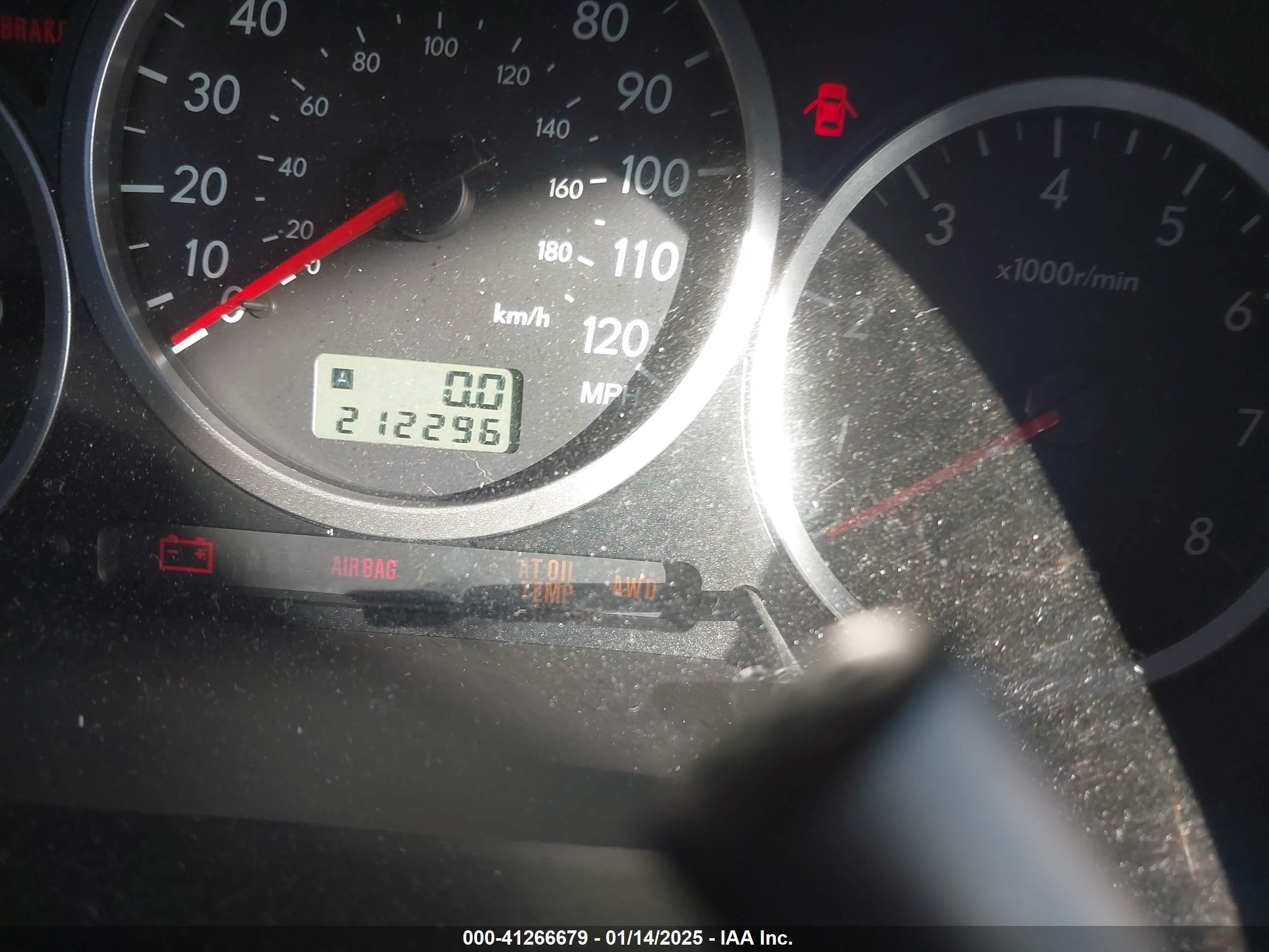 2005 Subaru Impreza Outback Sport Base W/special Edition Black vin: JF1GG68545H800375