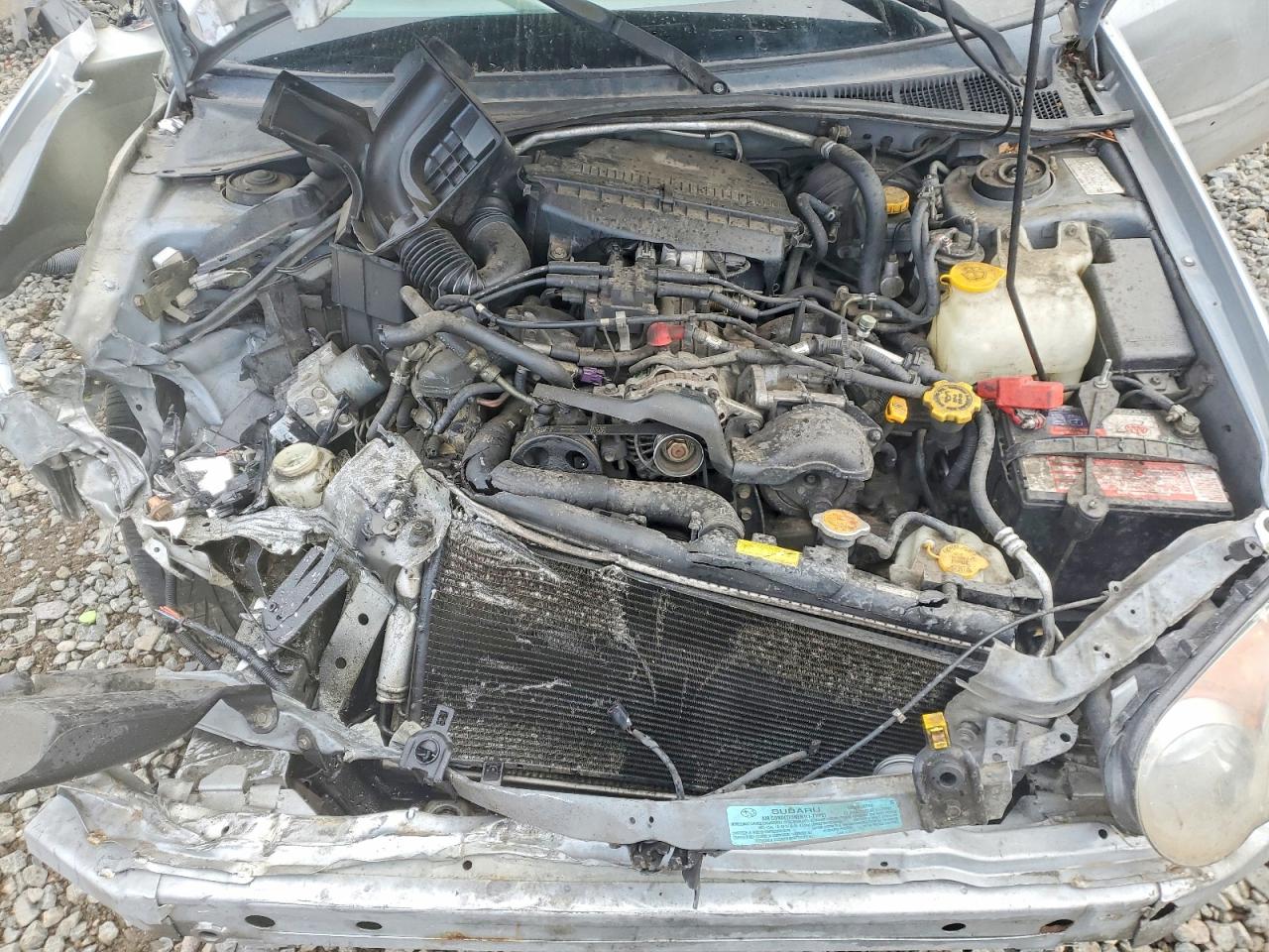 2004 Subaru Impreza Outback Sport Silver vin: JF1GG68554H802604