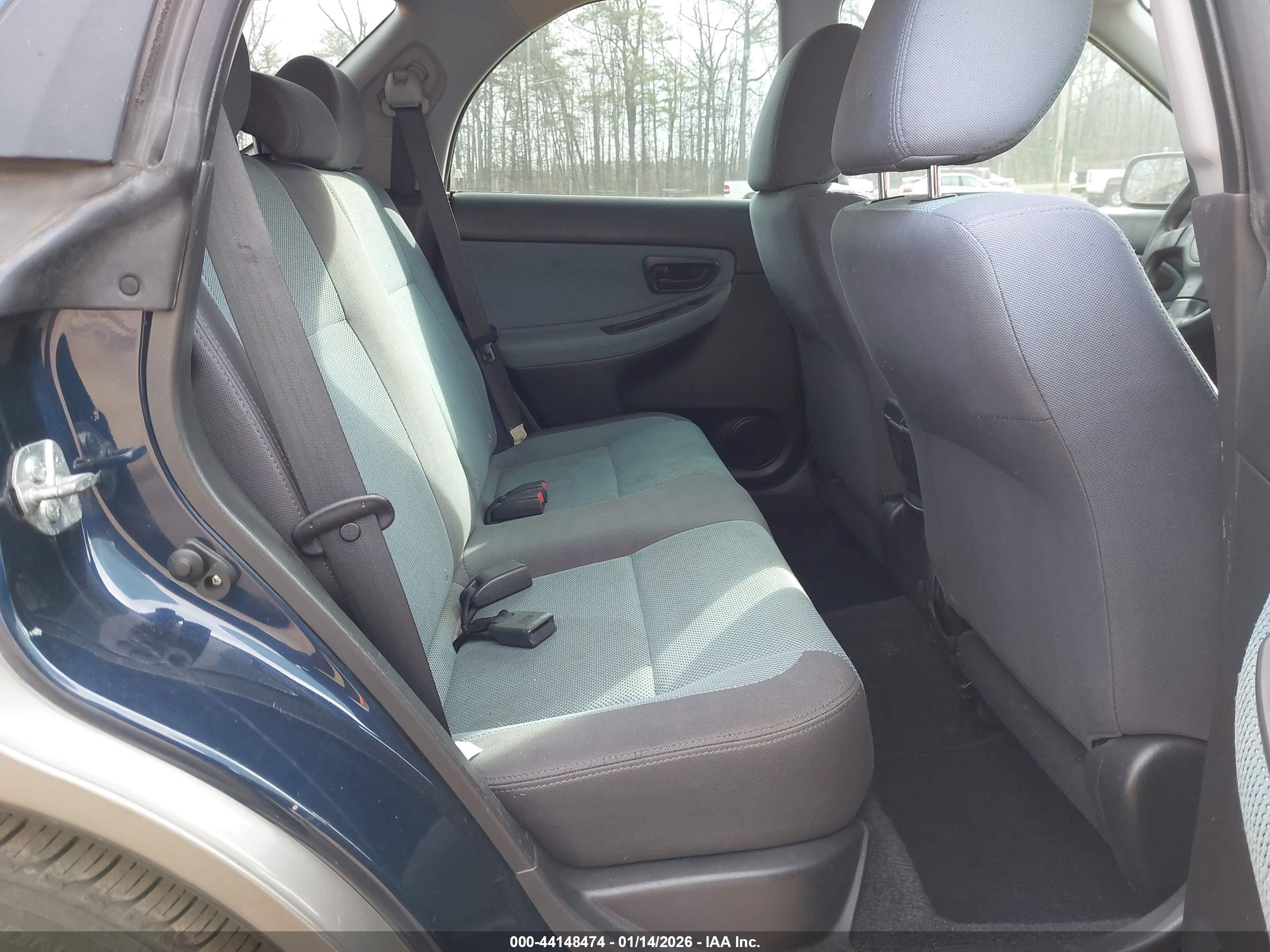 2005 Subaru Impreza Outback Sport Base W/special Edition Blue vin: JF1GG68555H811191