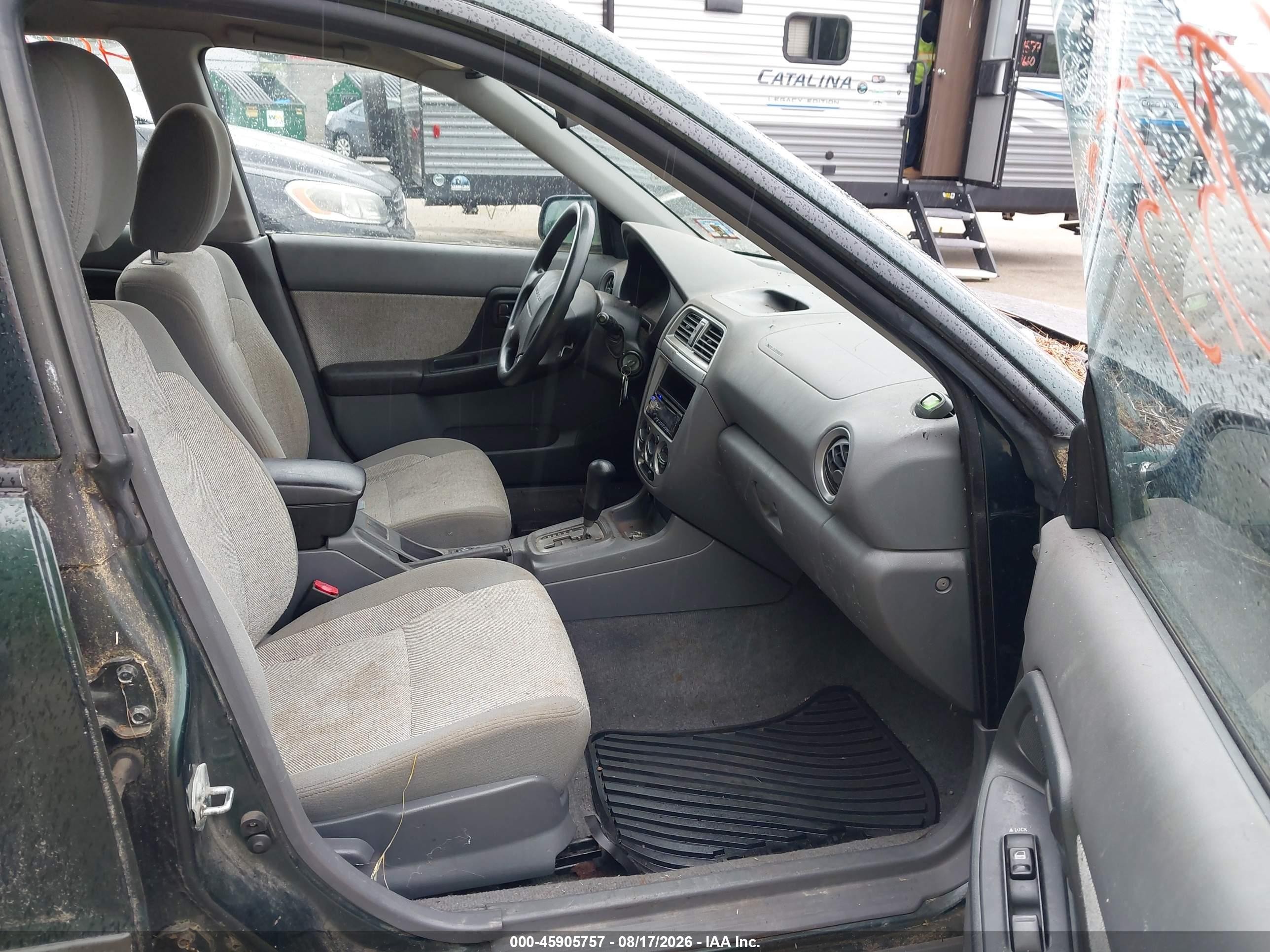 2004 Subaru Impreza Outback Sport   Green vin: JF1GG68564H816012
