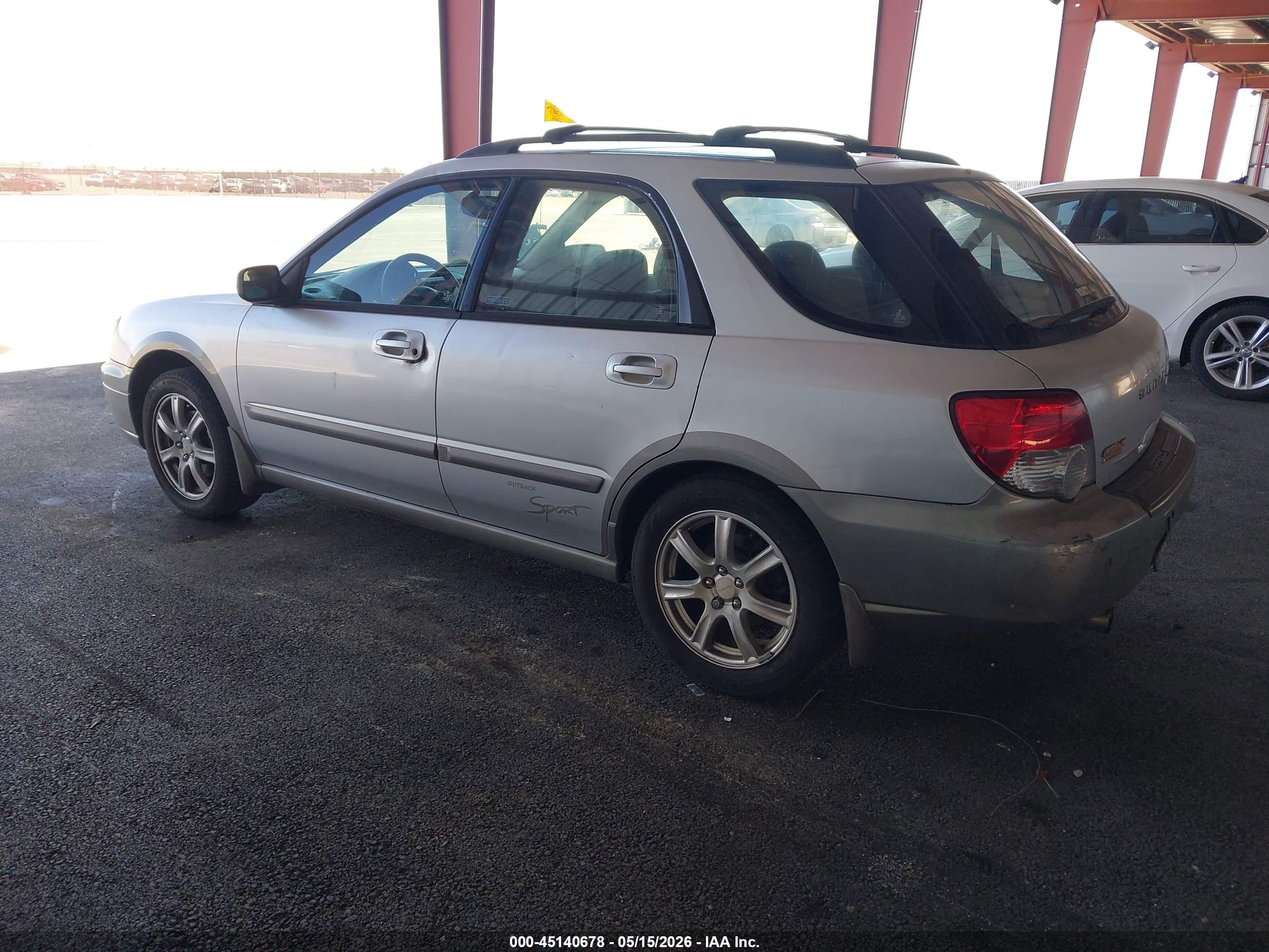 2005 Subaru Impreza Outback Sport Base W/special Edition Серебряный vin: JF1GG68565H800975