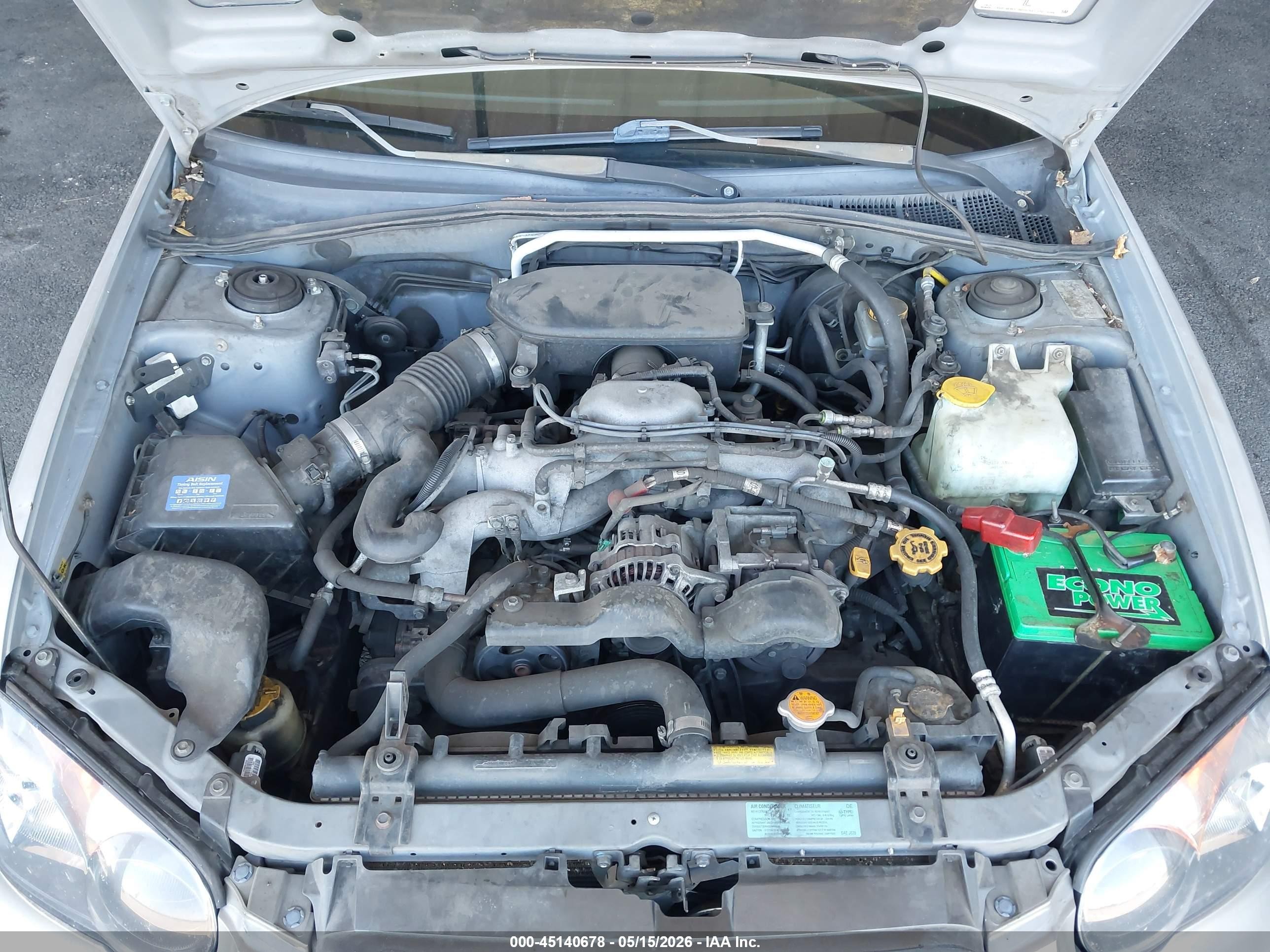 2005 Subaru Impreza Outback Sport Base W/special Edition Серебряный vin: JF1GG68565H800975