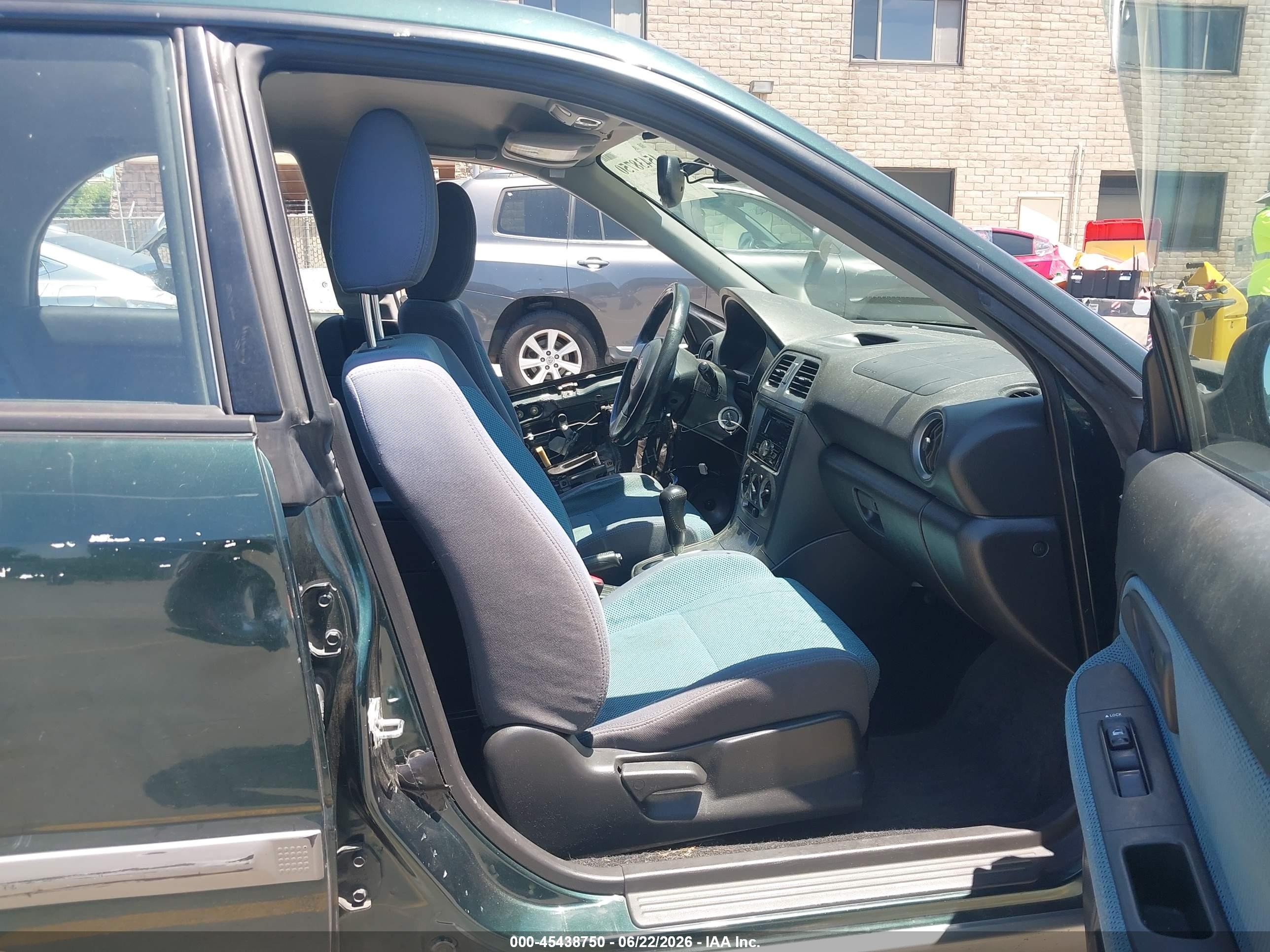 2005 Subaru Impreza Outback Sport Base W/special Edition Green vin: JF1GG68565H805688