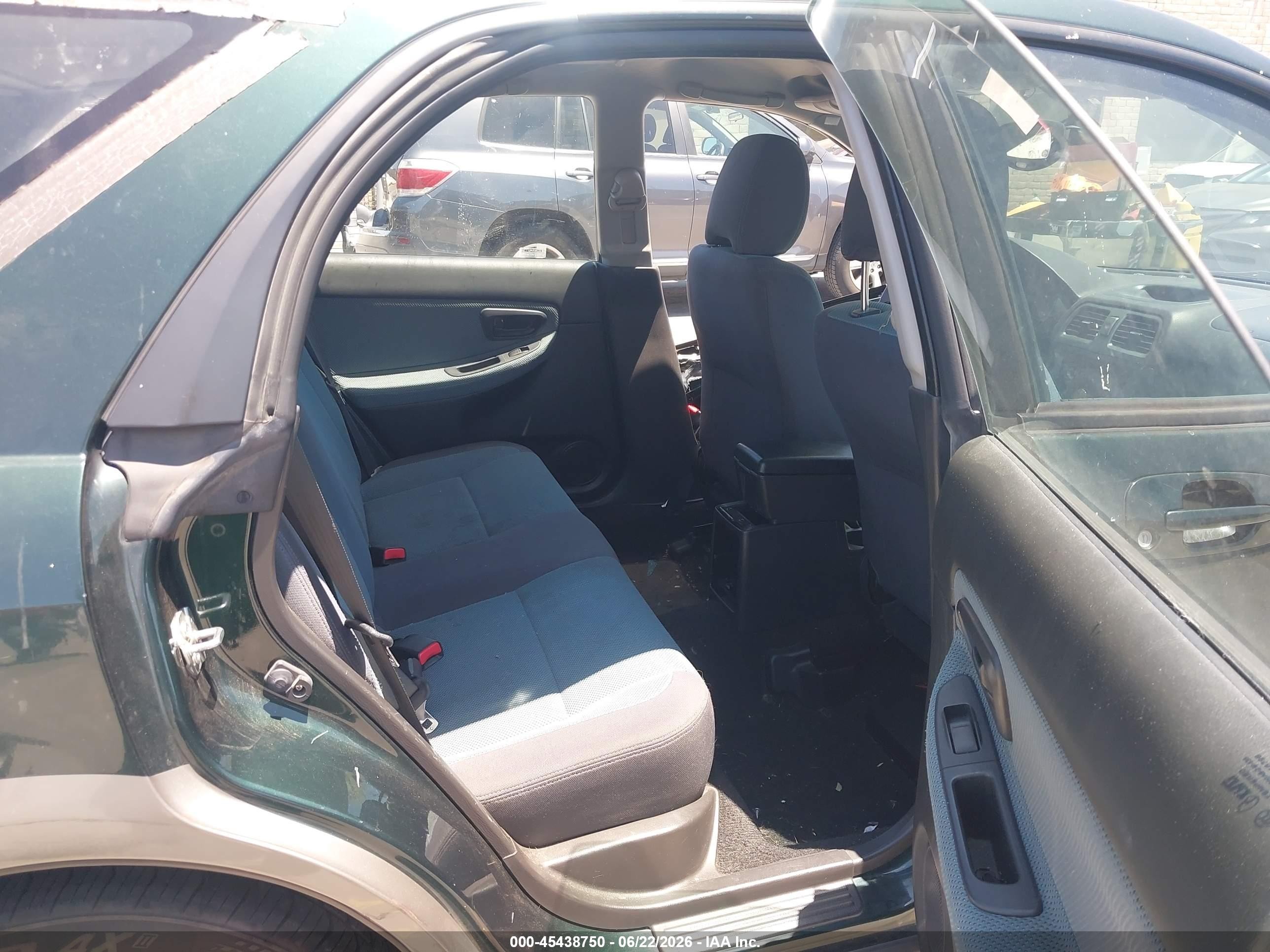 2005 Subaru Impreza Outback Sport Base W/special Edition Green vin: JF1GG68565H805688